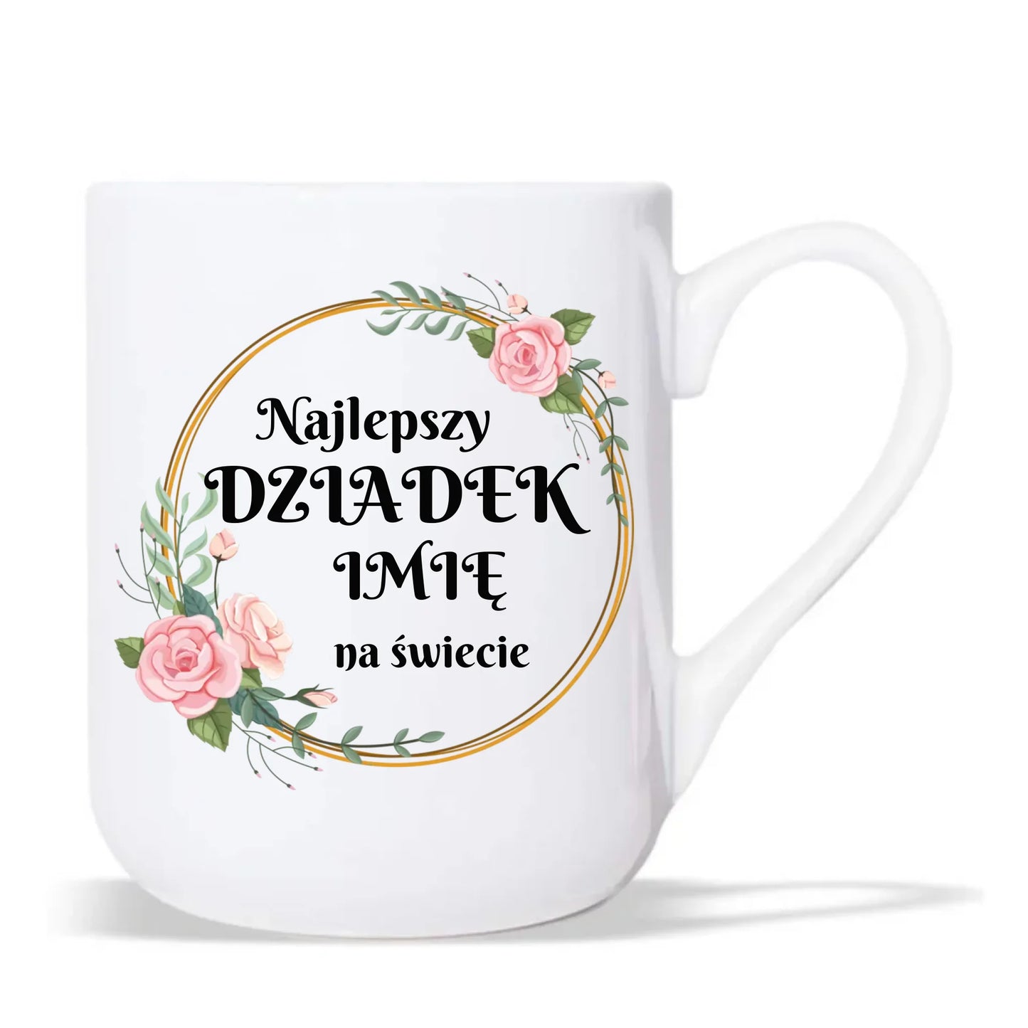 Kubek elegant dla dziadka - Najlepszy dziadek na Świecie - personalizowany D04 - StoryCups.pl
