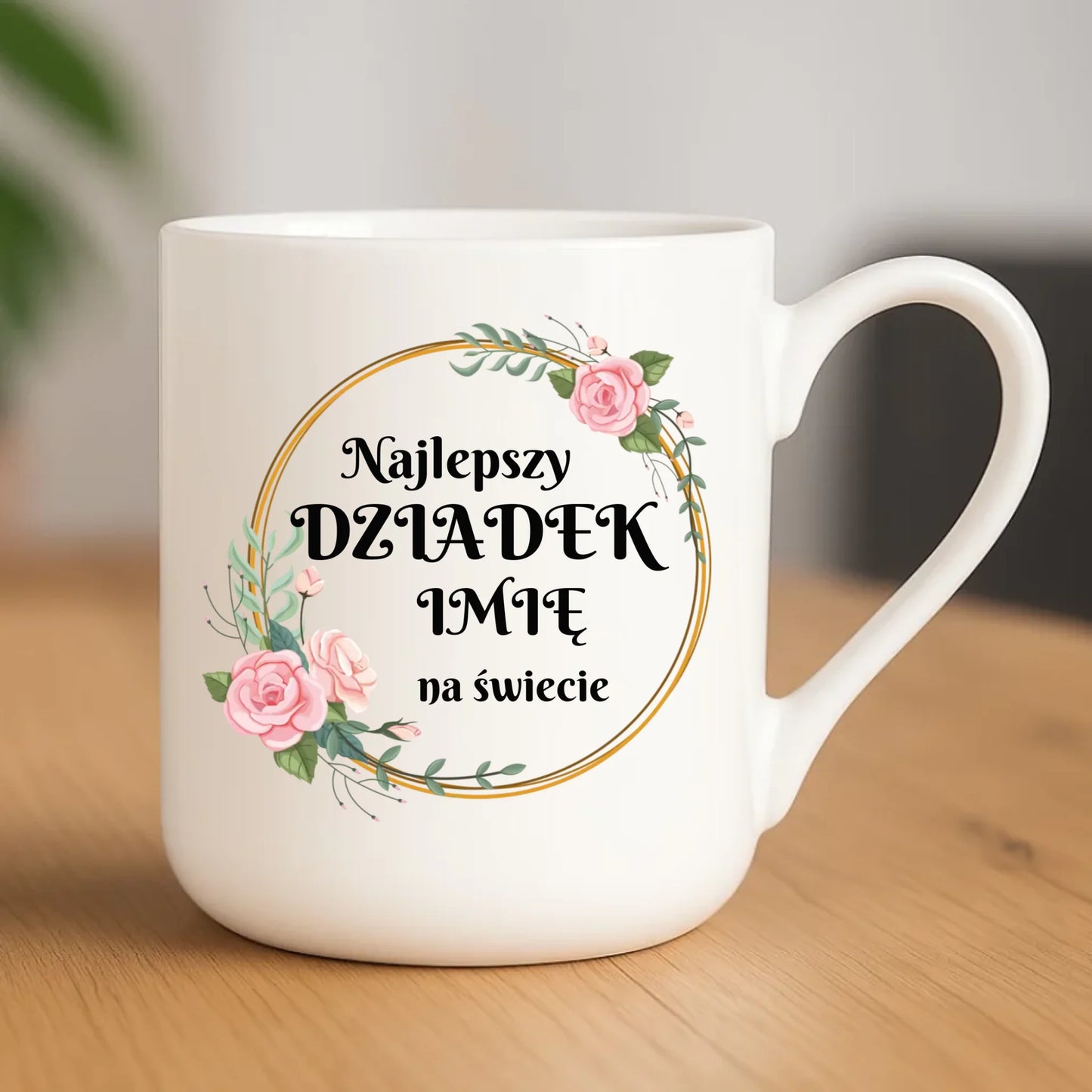 Kubek elegant dla dziadka - Najlepszy dziadek na Świecie - personalizowany D04 - StoryCups.pl
