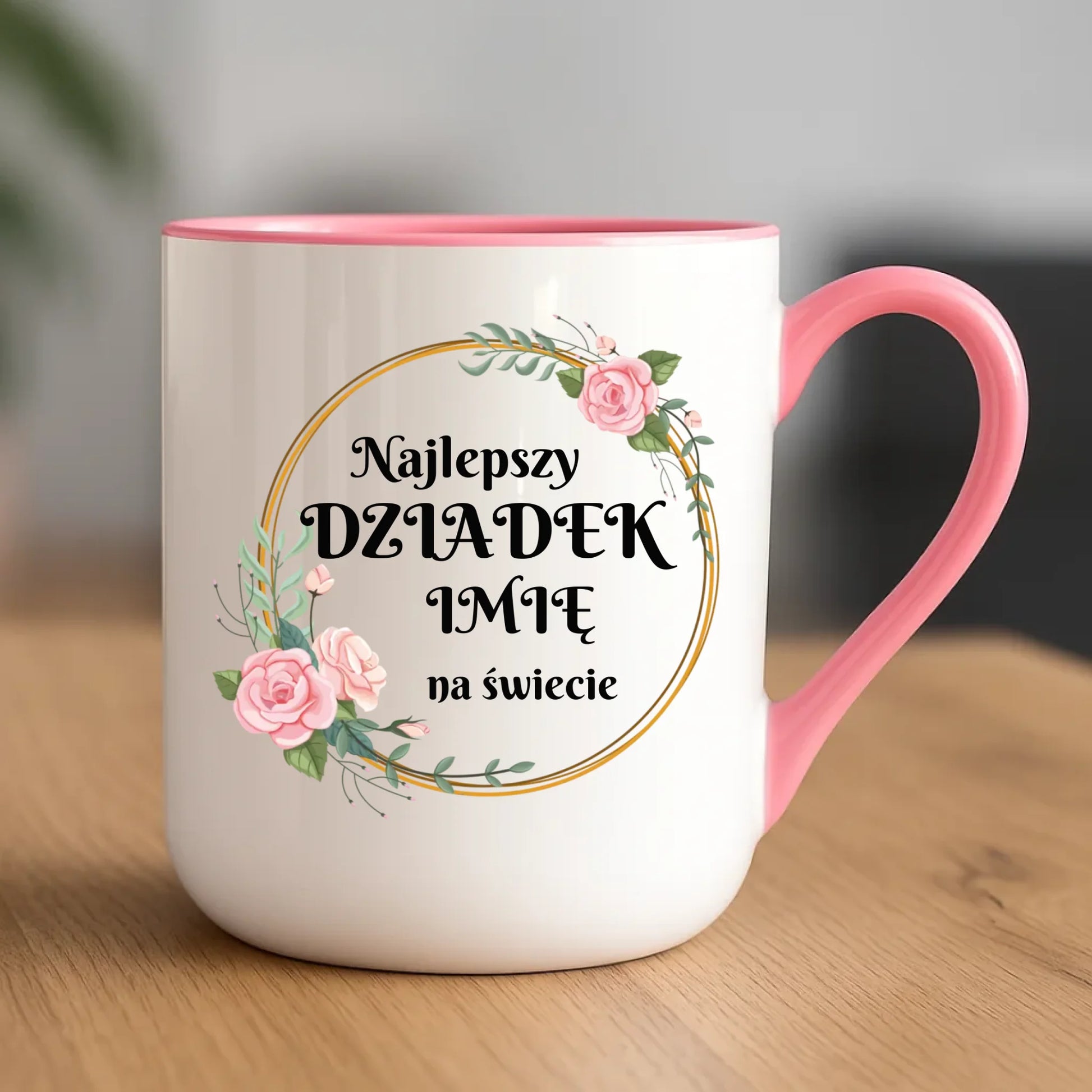 Kubek elegant dla dziadka - Najlepszy dziadek na Świecie - personalizowany D04 - StoryCups.pl