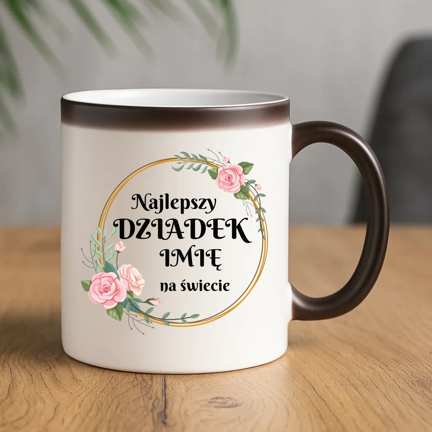 Kubek magiczny dla dziadka - Najlepszy dziadek na Świecie - personalizowany D04 - StoryCups.pl