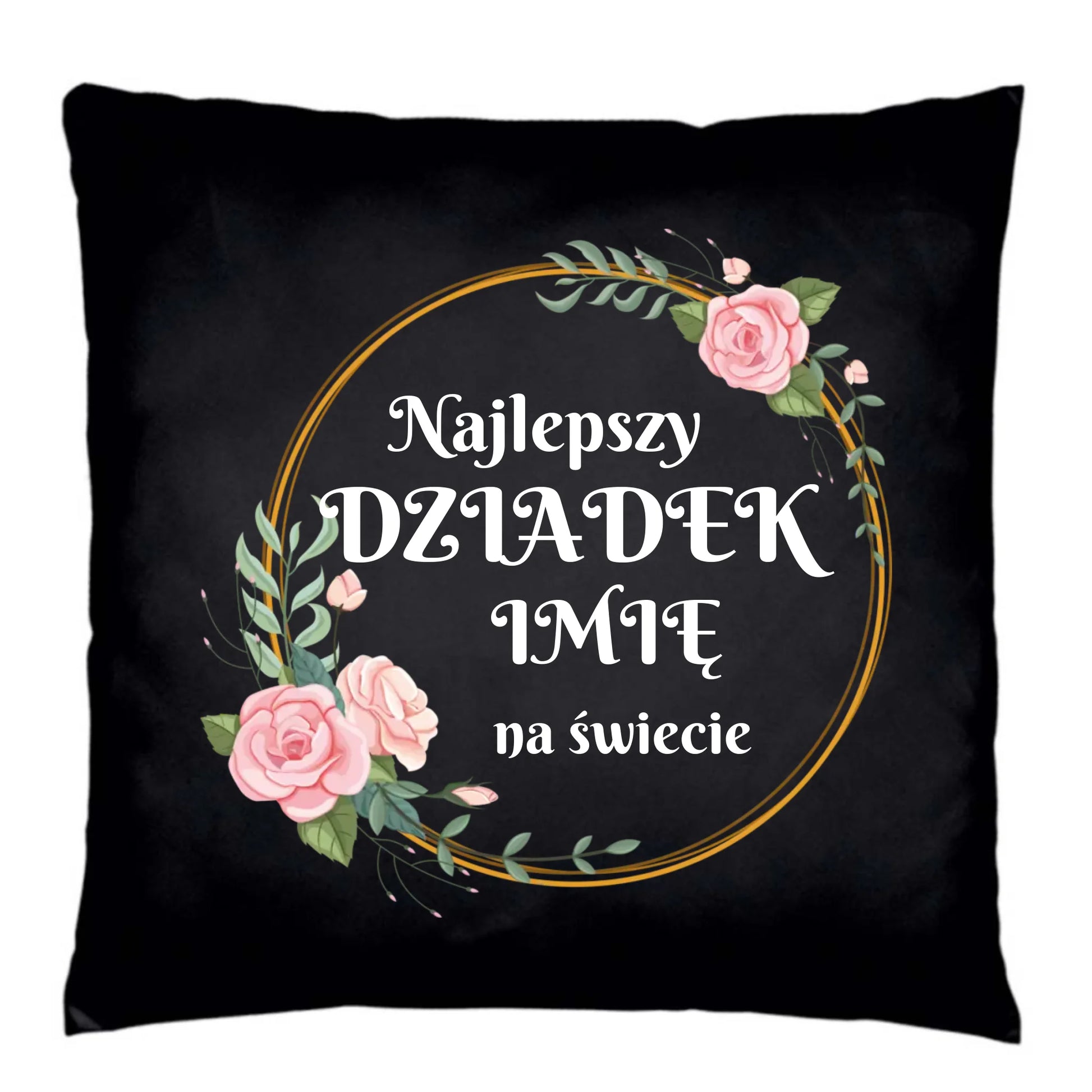 Poduszka dekoracyjna dla dziadka - Najlepszy dziadek na Świecie - personalizowana D04 - StoryCups.pl