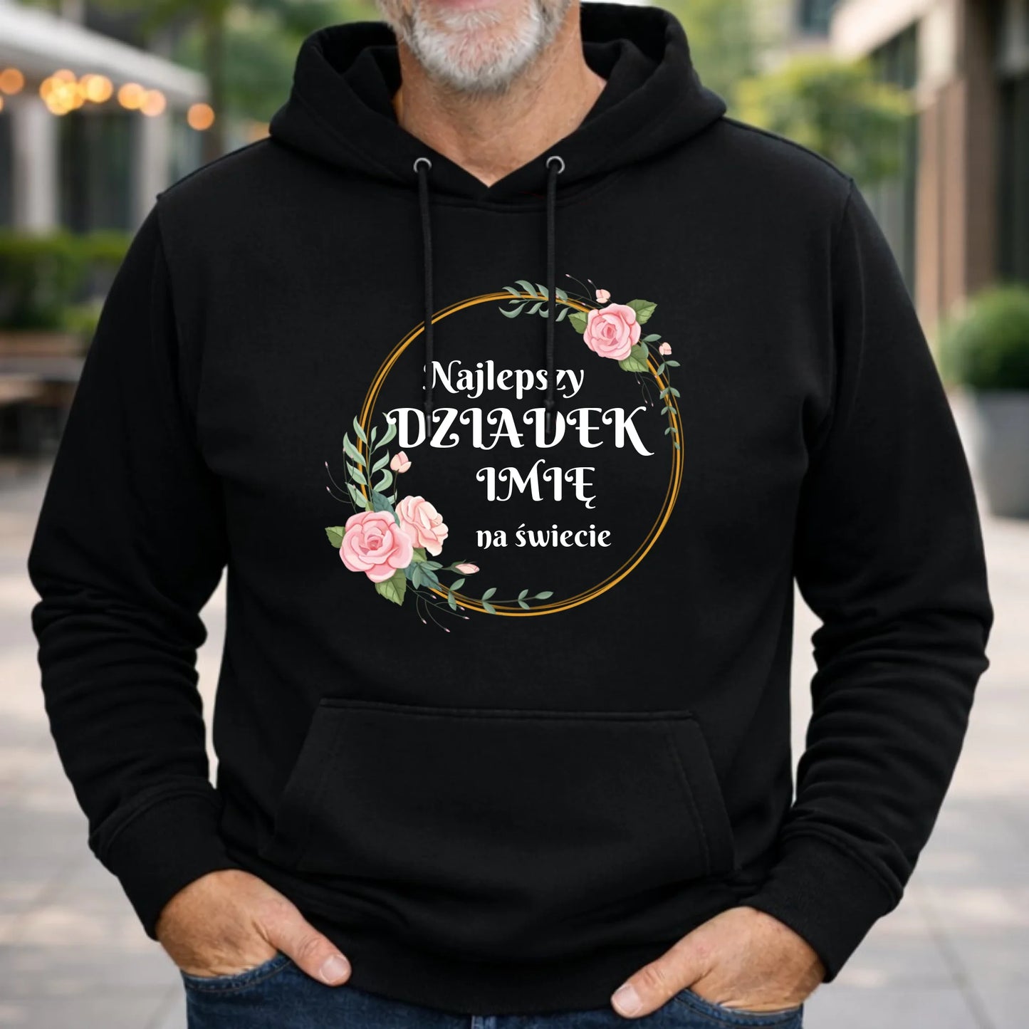 Bluza z kapturem - Najlepszy dziadek na Świecie - personalizowana D04 - StoryCups.pl