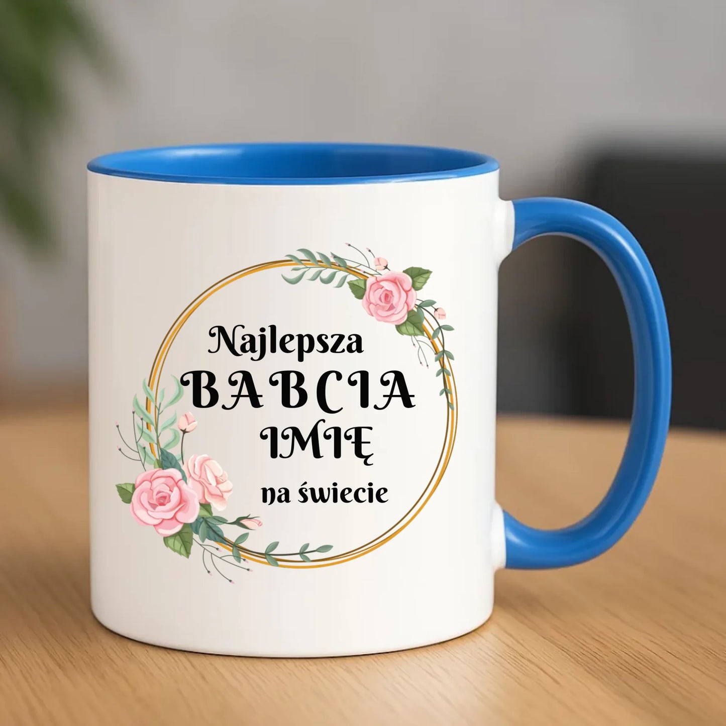 Kubek dla babci - Najlepsza babcia na Świecie - personalizowany B04 - StoryCups.pl