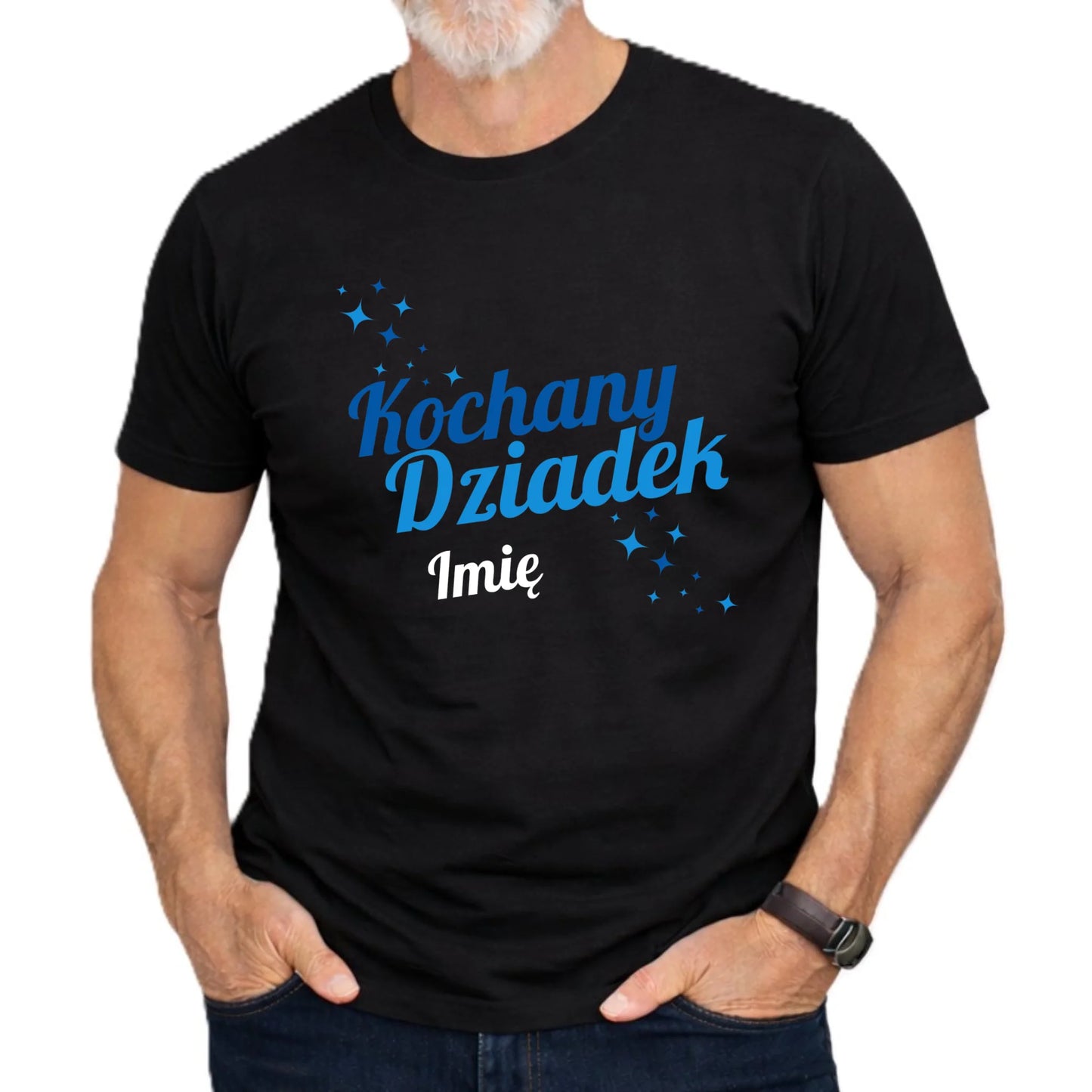 Koszulka dla dziadka - Kochany Dziadek - personalizowana D05 - StoryCups.pl