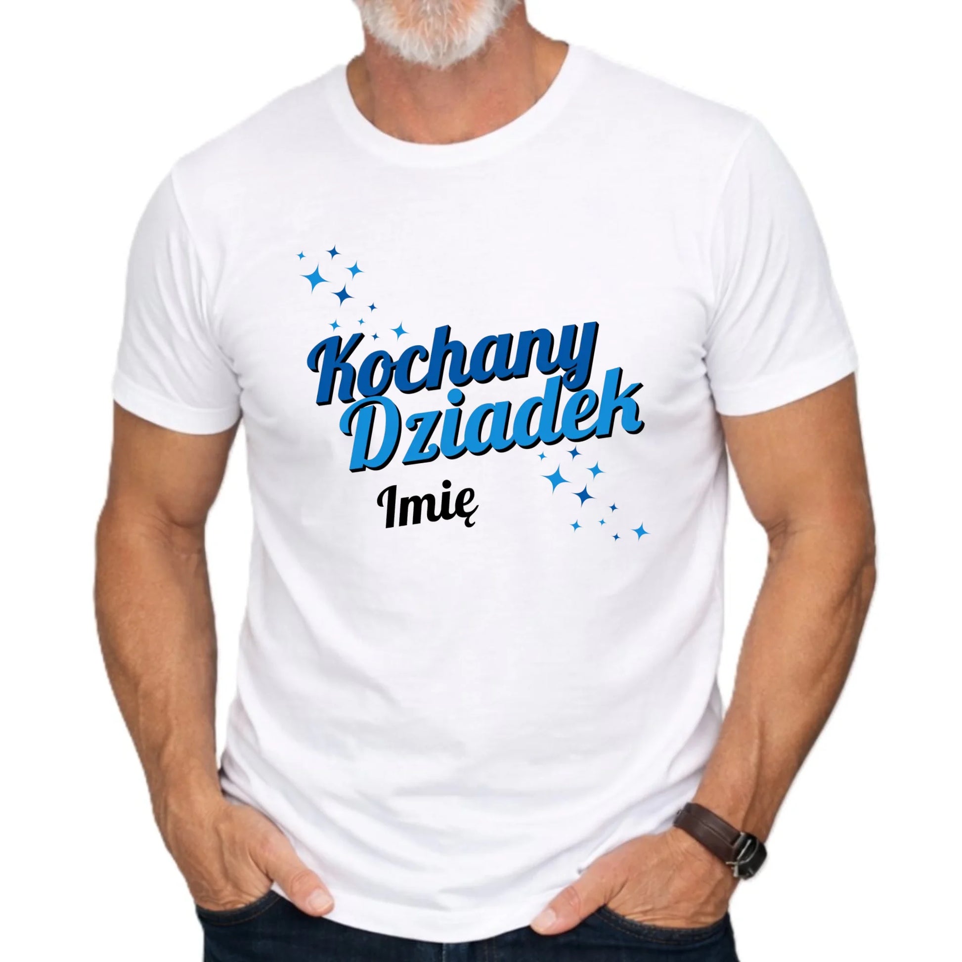 Koszulka dla dziadka - Kochany Dziadek - personalizowana D05 - StoryCups.pl