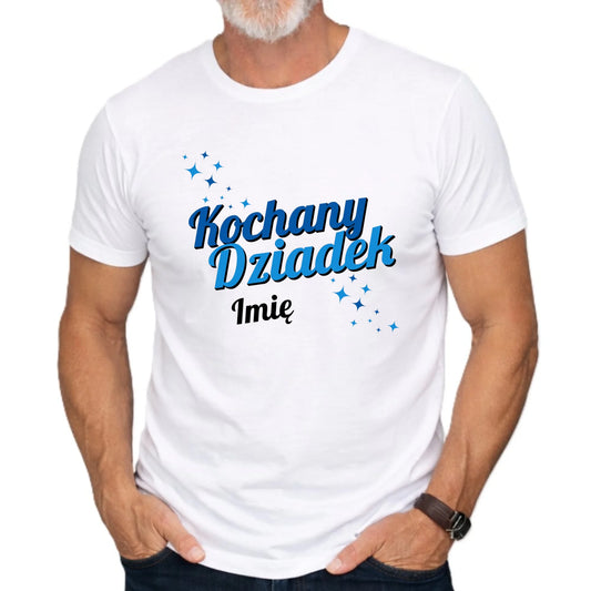 Koszulka dla dziadka - Kochany Dziadek - personalizowana D05 - StoryCups.pl