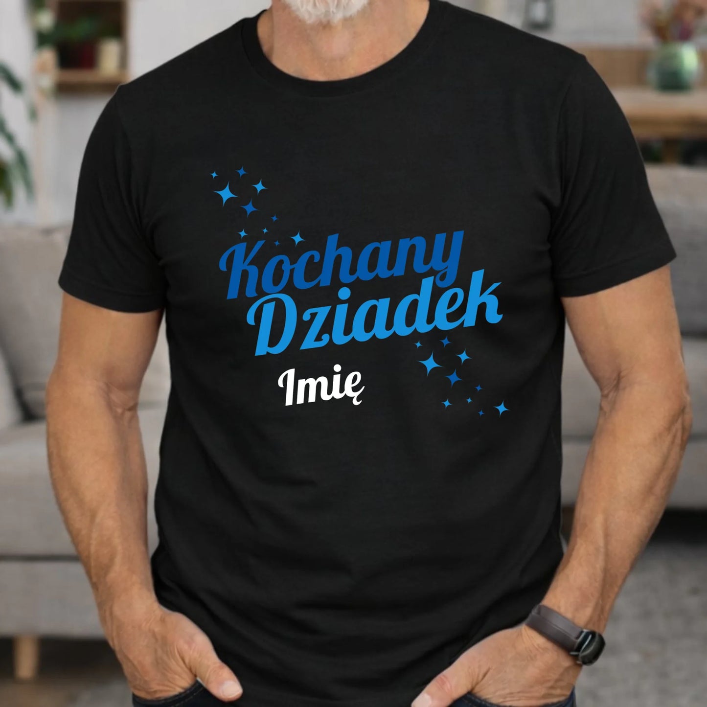 Koszulka dla dziadka - Kochany Dziadek - personalizowana D05 - StoryCups.pl