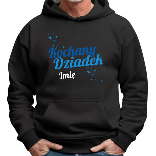 Bluza z kapturem dla dziadka - Kochany Dziadek - personalizowana D05 - StoryCups.pl