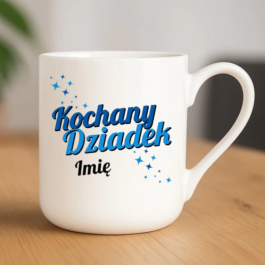 Kubek elegant dla dziadka - Kochany Dziadek - personalizowany D05 - StoryCups.pl