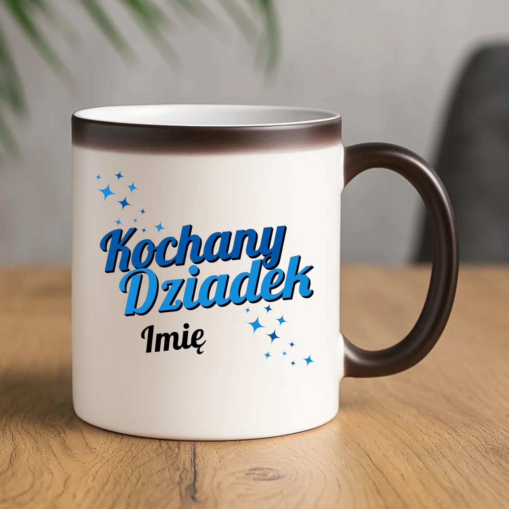 Kubek magiczny dla dziadka - Kochany Dziadek - personalizowany D05 - StoryCups.pl