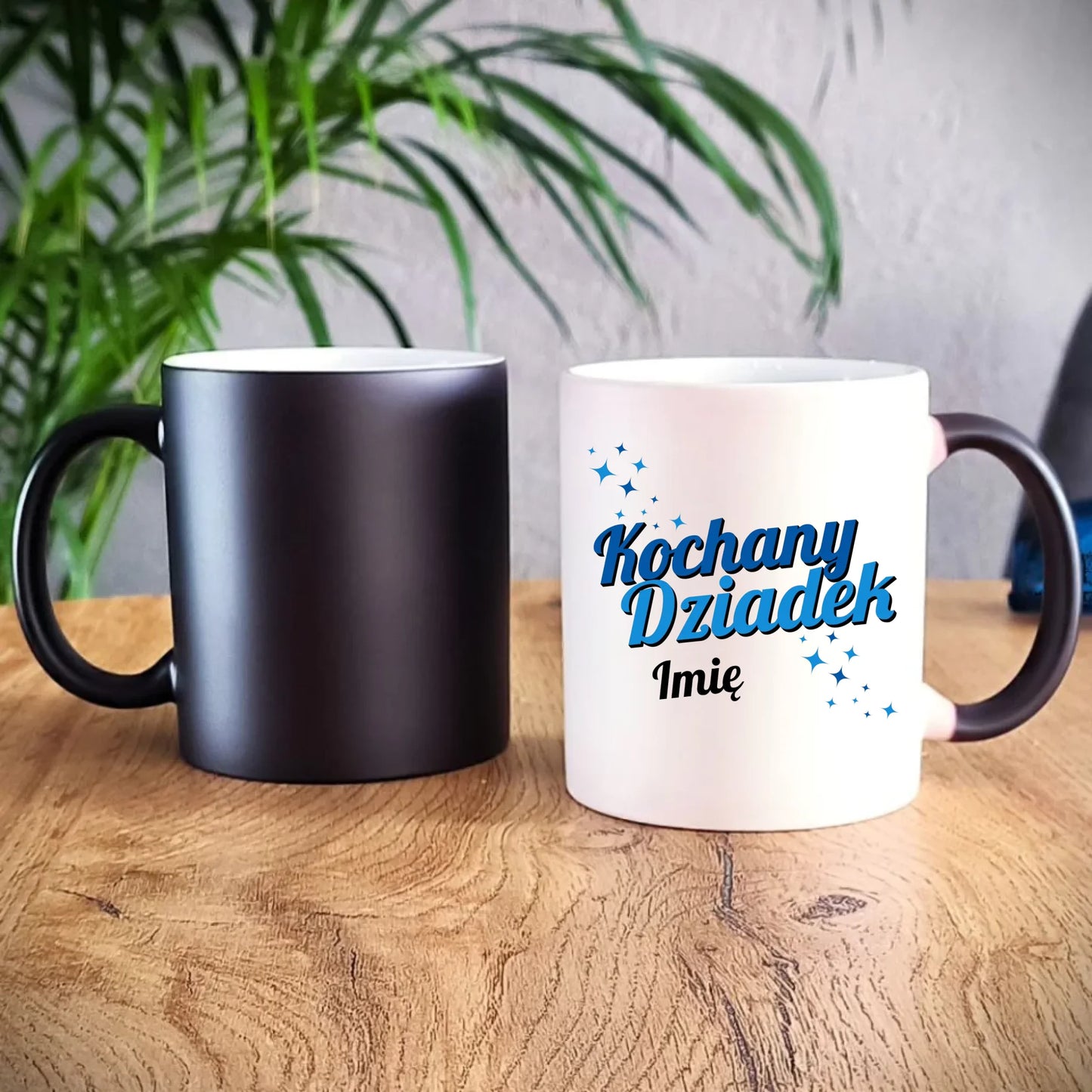 Kubek magiczny dla dziadka - Kochany Dziadek - personalizowany D05 - StoryCups.pl