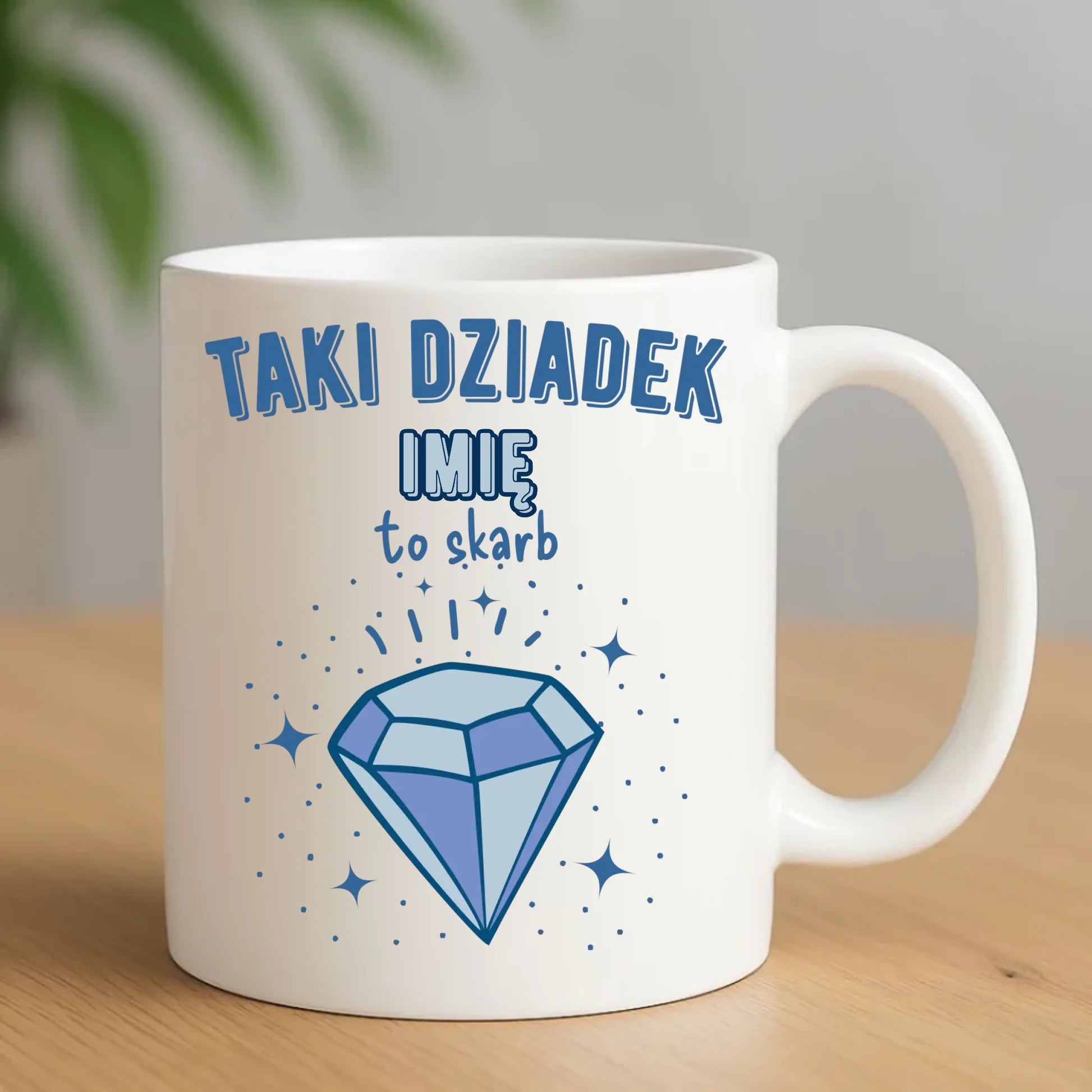 Kubek dla dziadka - Taki Dziadek to skarb - personalizowany D06 - StoryCups.pl