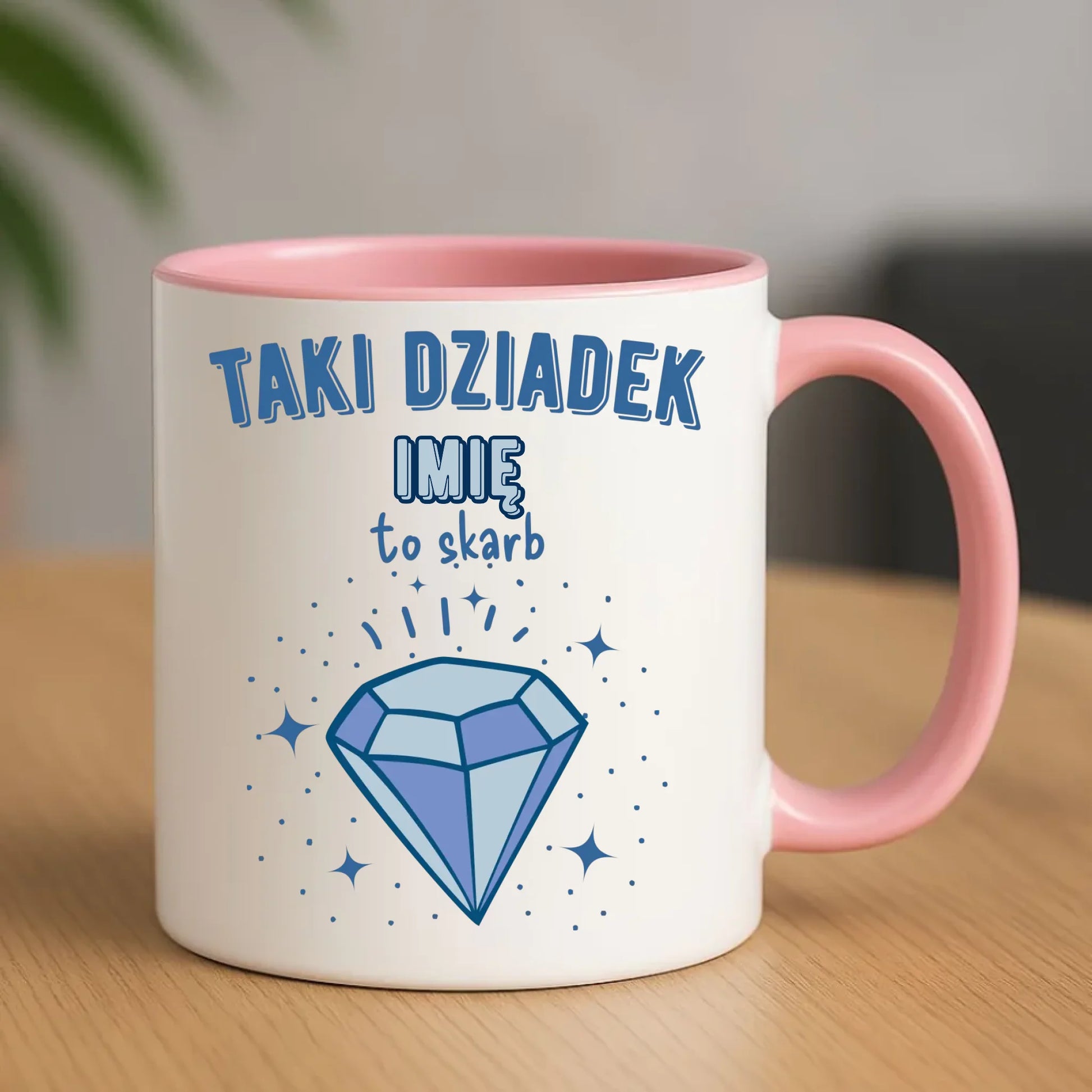 Kubek dla dziadka - Taki Dziadek to skarb - personalizowany D06 - StoryCups.pl