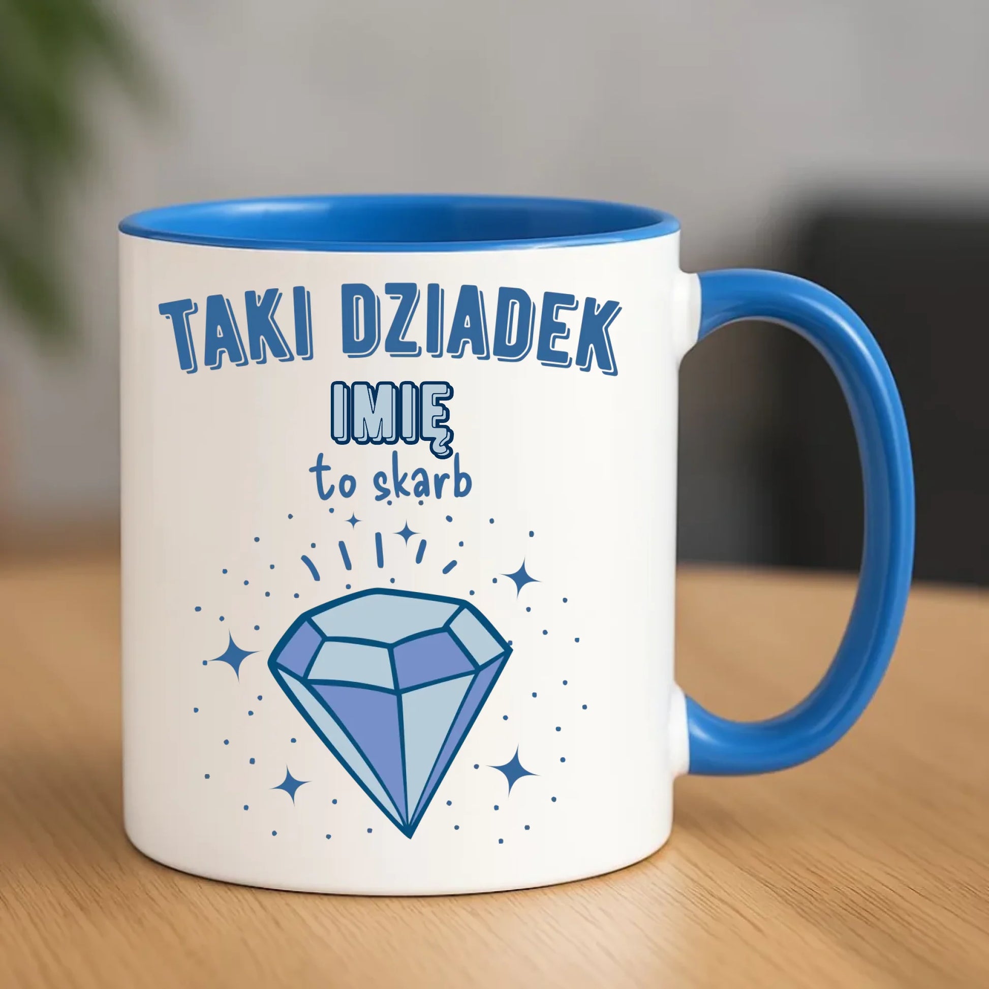 Kubek dla dziadka - Taki Dziadek to skarb - personalizowany D06 - StoryCups.pl