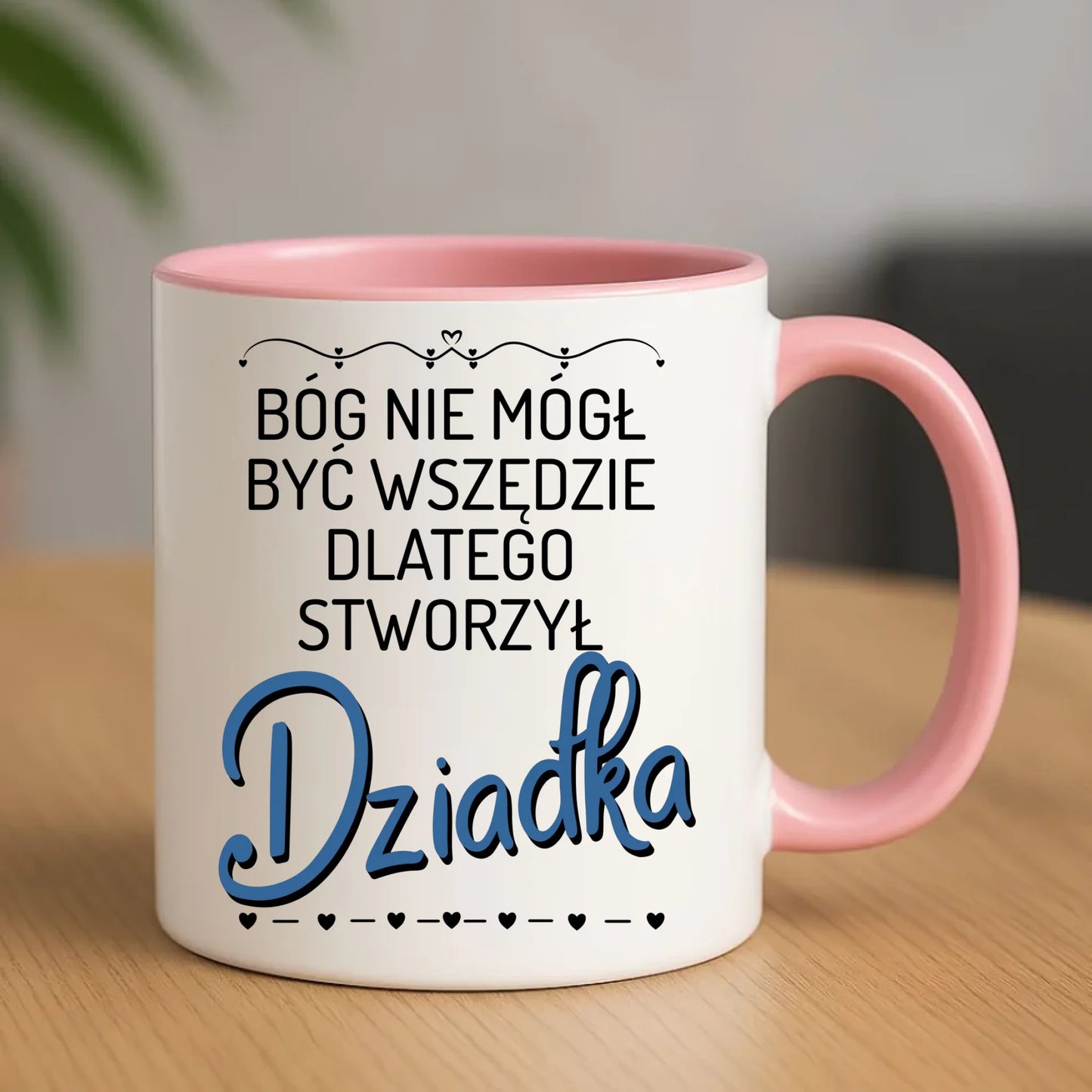 Kubek dla dziadka - Bóg nie mógł być wszędzie dlatego stworzył dziadka D09 - StoryCups.pl