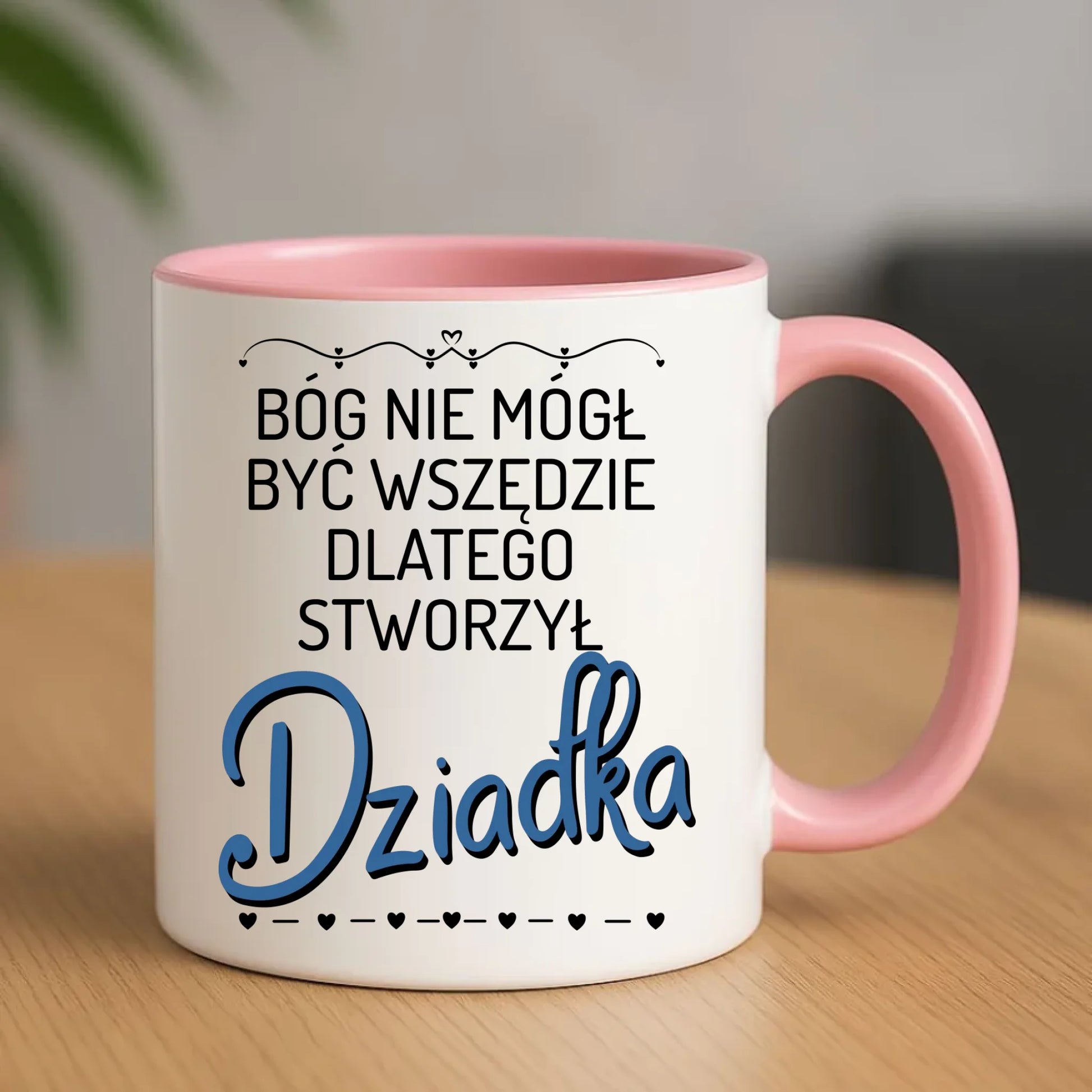 Kubek dla dziadka - Bóg nie mógł być wszędzie dlatego stworzył dziadka D09 - StoryCups.pl