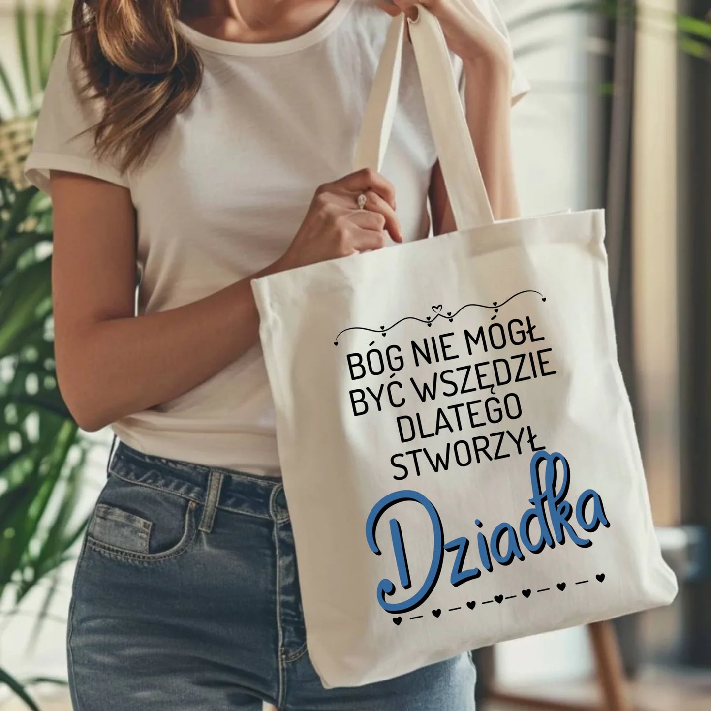 Torba dla dziadka - Bóg nie mógł być wszędzie dlatego stworzył dziadka D09 - StoryCups.pl