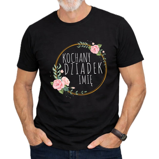 Koszulka dla dziadka - Kochany Dziadek - personalizowana D10 - StoryCups.pl