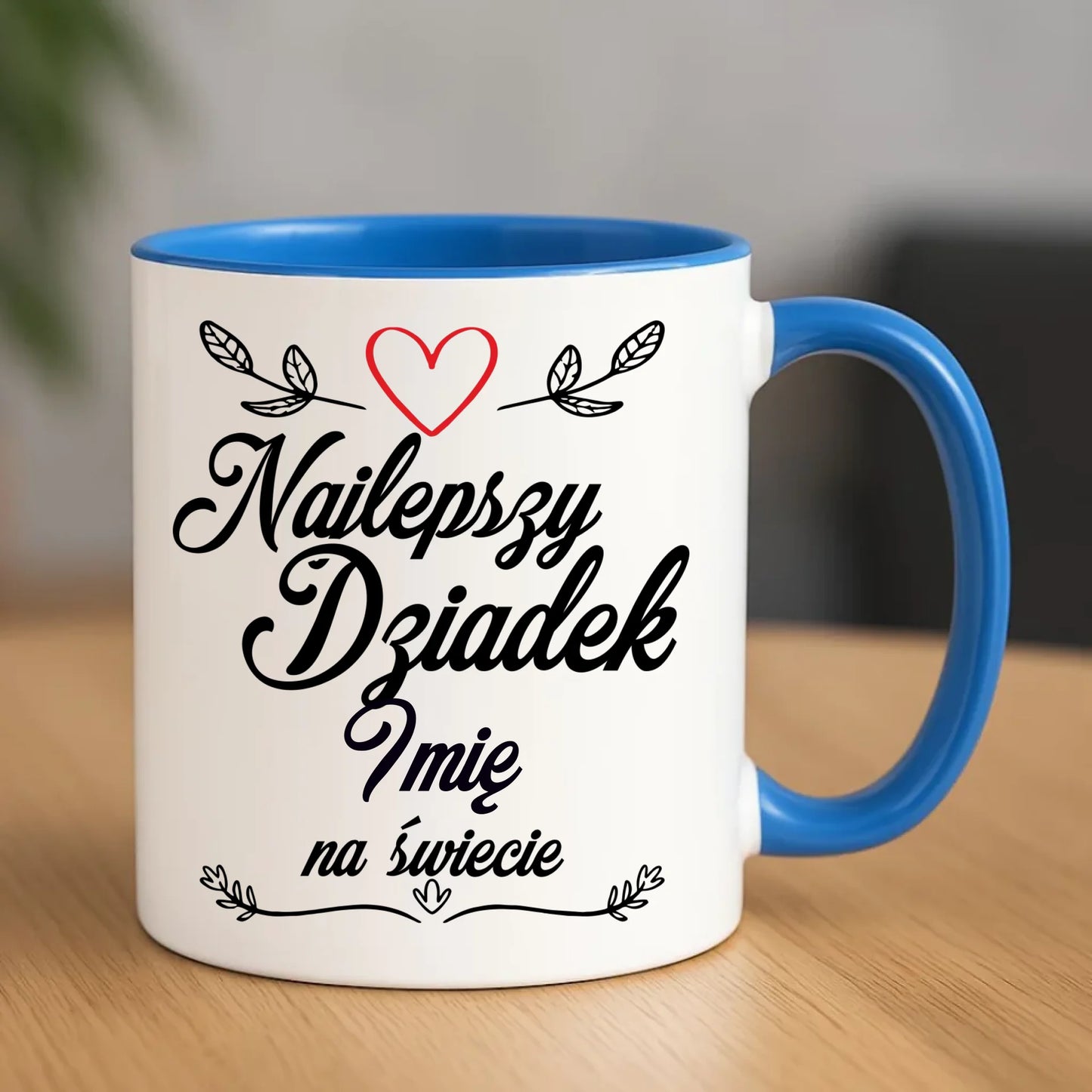 Kubek dla dziadka - Najlepszy dziadek na Świecie - personalizowany D12 - StoryCups.pl