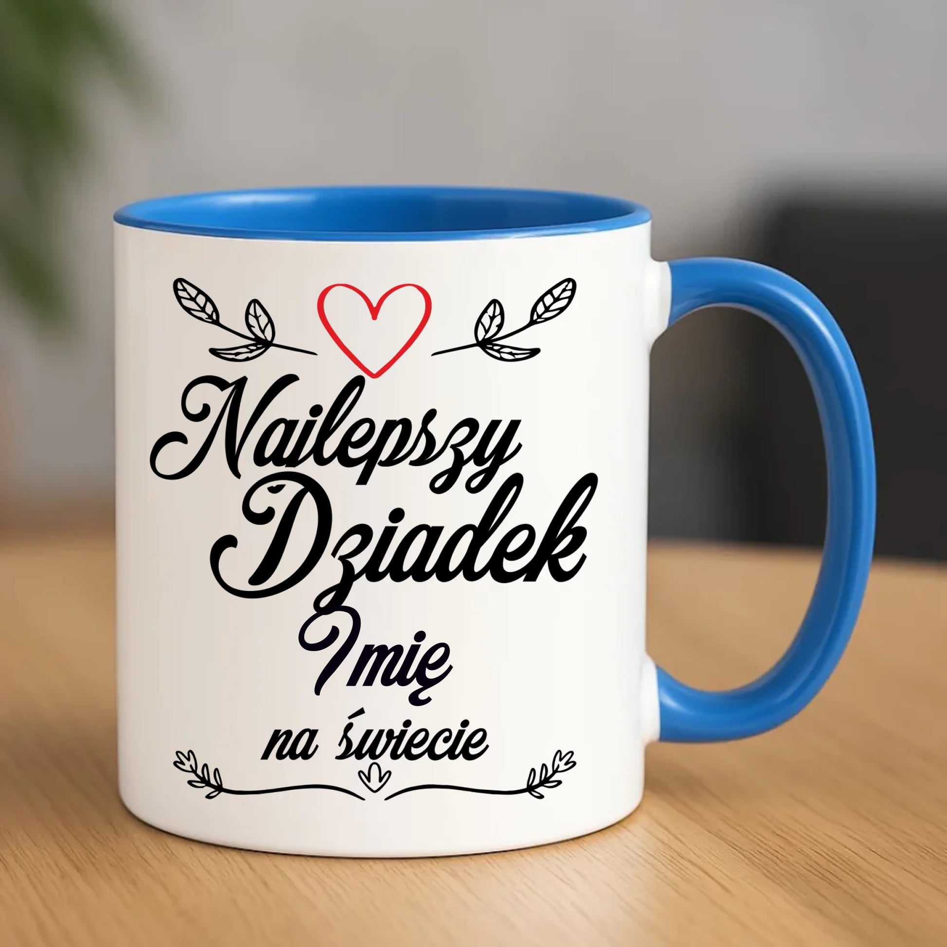 Kubek dla dziadka - Najlepszy dziadek na Świecie - personalizowany D12 - StoryCups.pl