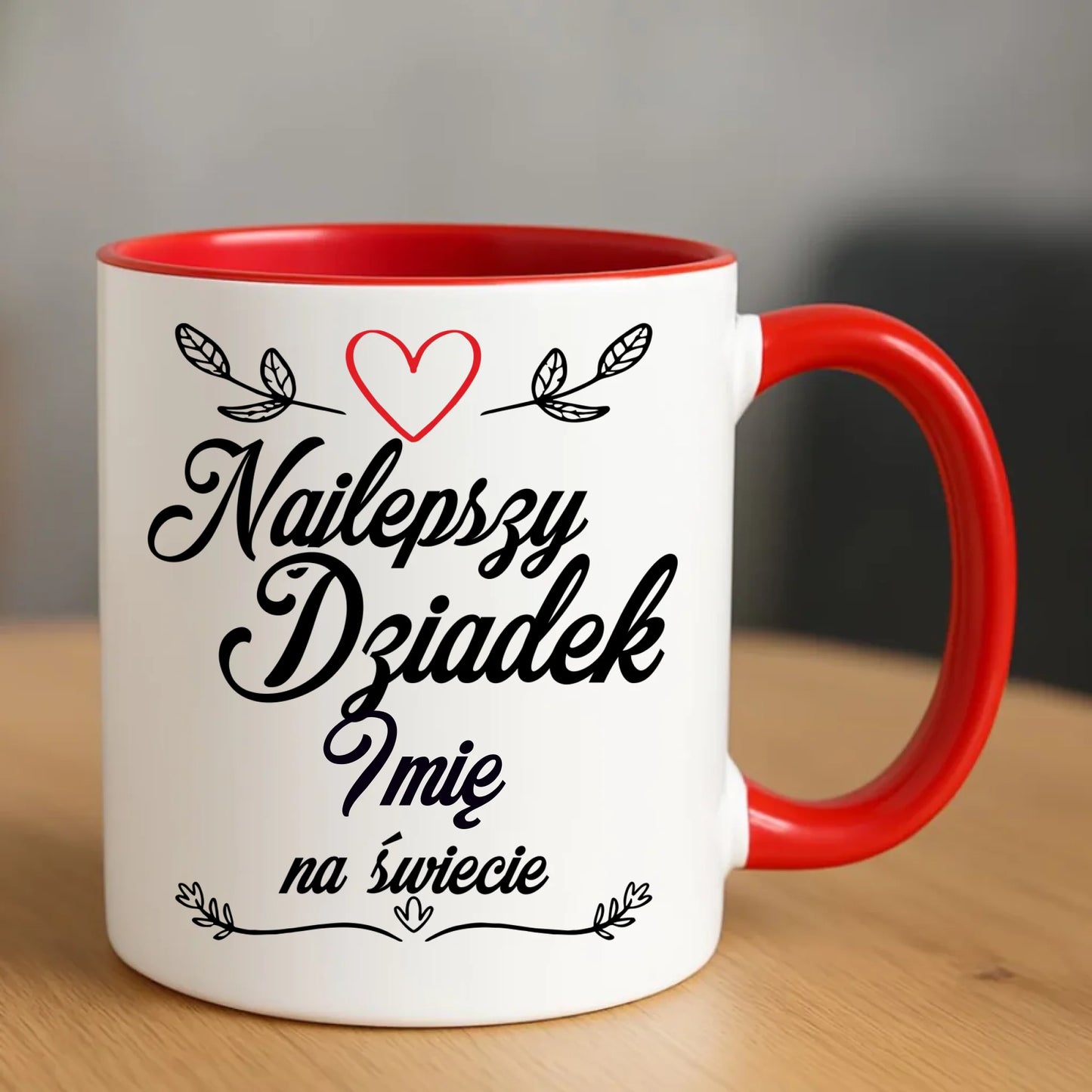 Kubek dla dziadka - Najlepszy dziadek na Świecie - personalizowany D12 - StoryCups.pl