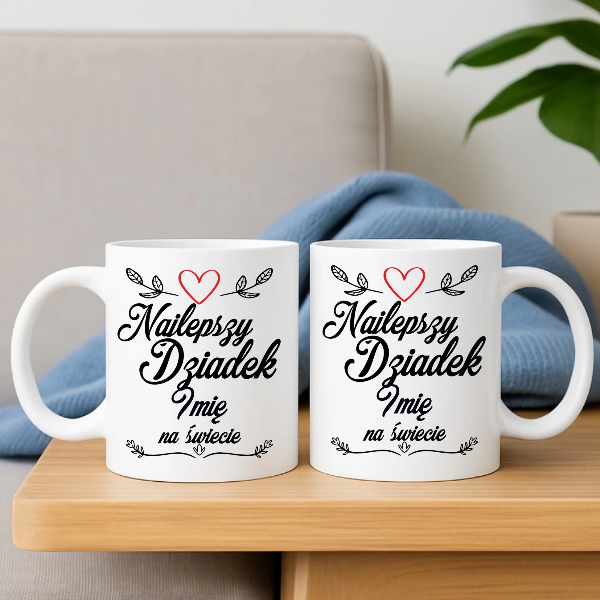 Kubek dla dziadka - Najlepszy dziadek na Świecie - personalizowany D12 - StoryCups.pl