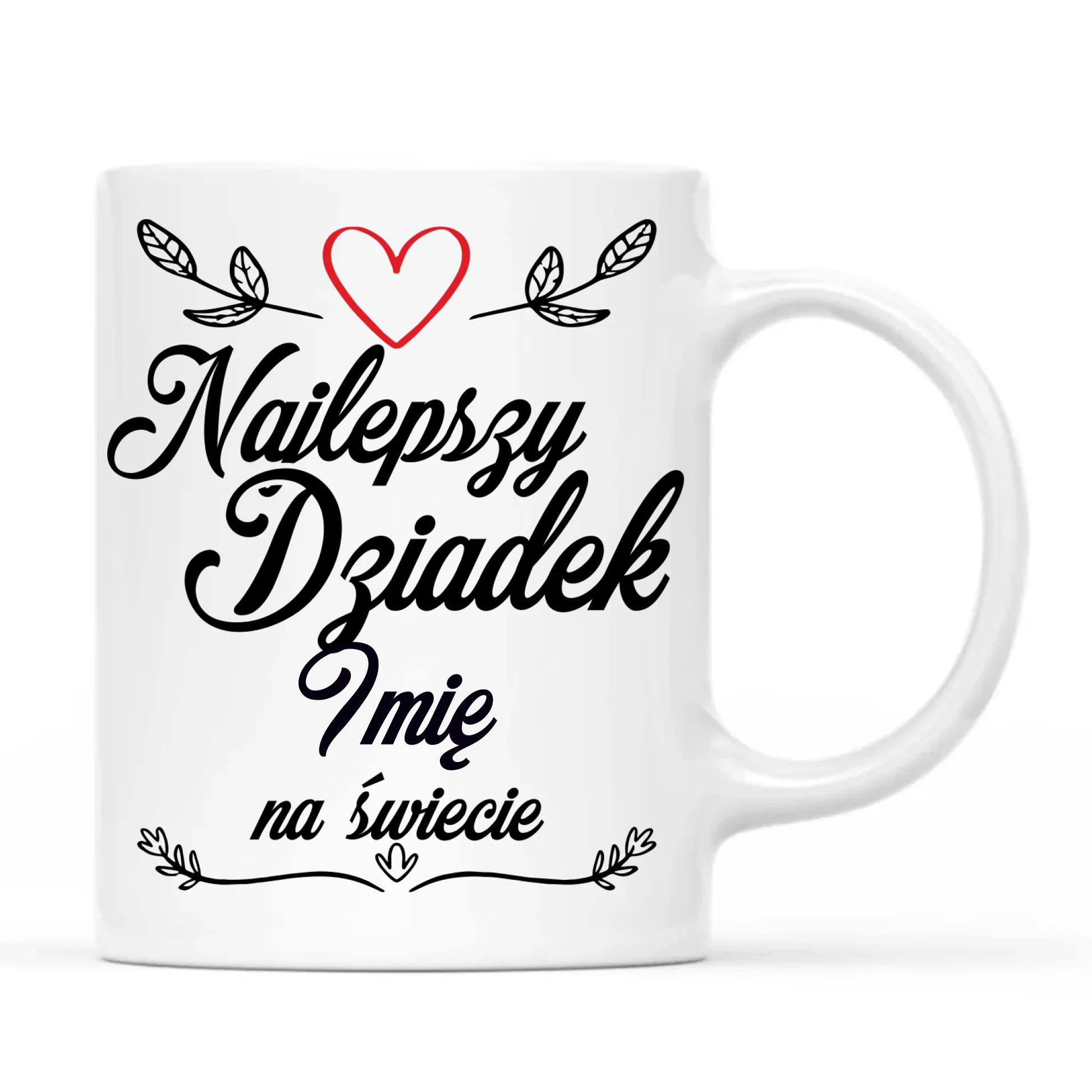 Kubek dla dziadka - Najlepszy dziadek na Świecie - personalizowany D12 - StoryCups.pl