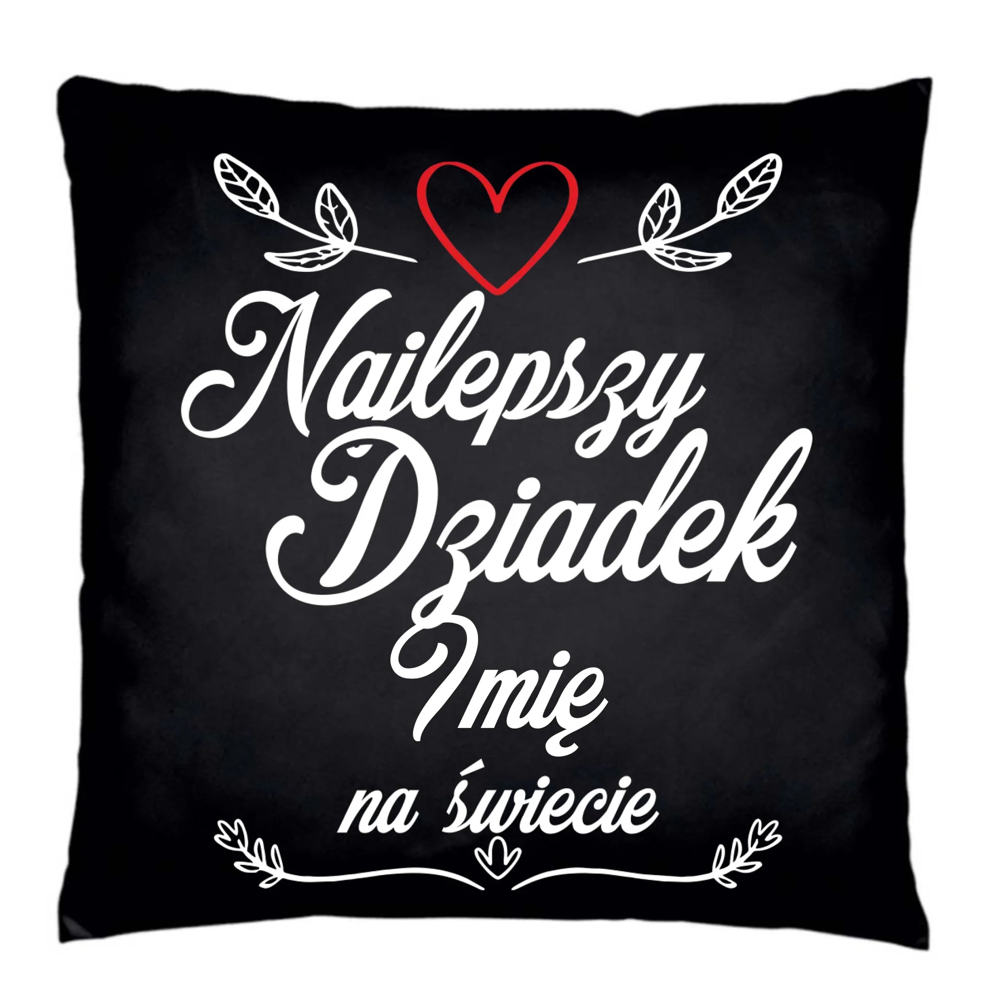 Poduszka dekoracyjna dla dziadka - Najlepszy dziadek na Świecie - personalizowana D12 - StoryCups.pl