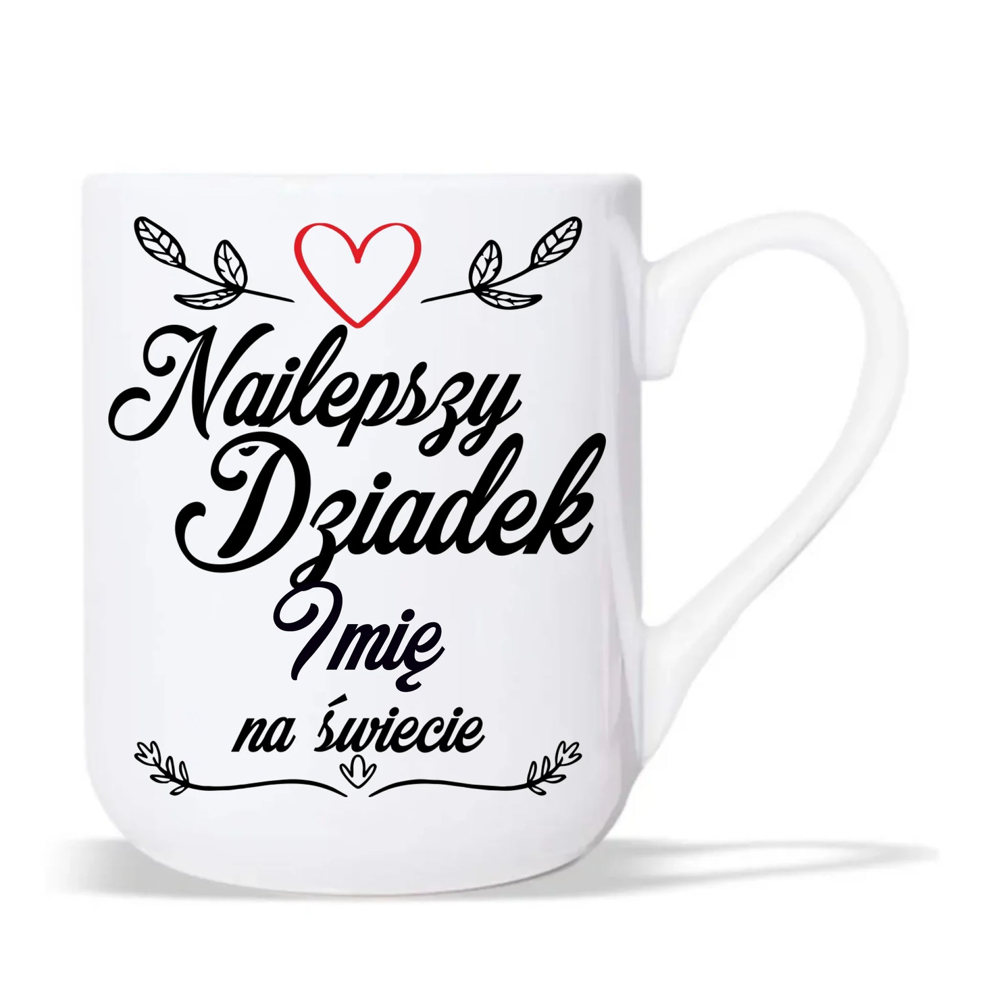 Kubek elegant dla dziadka - Najlepszy dziadek na Świecie - personalizowany D12 - StoryCups.pl