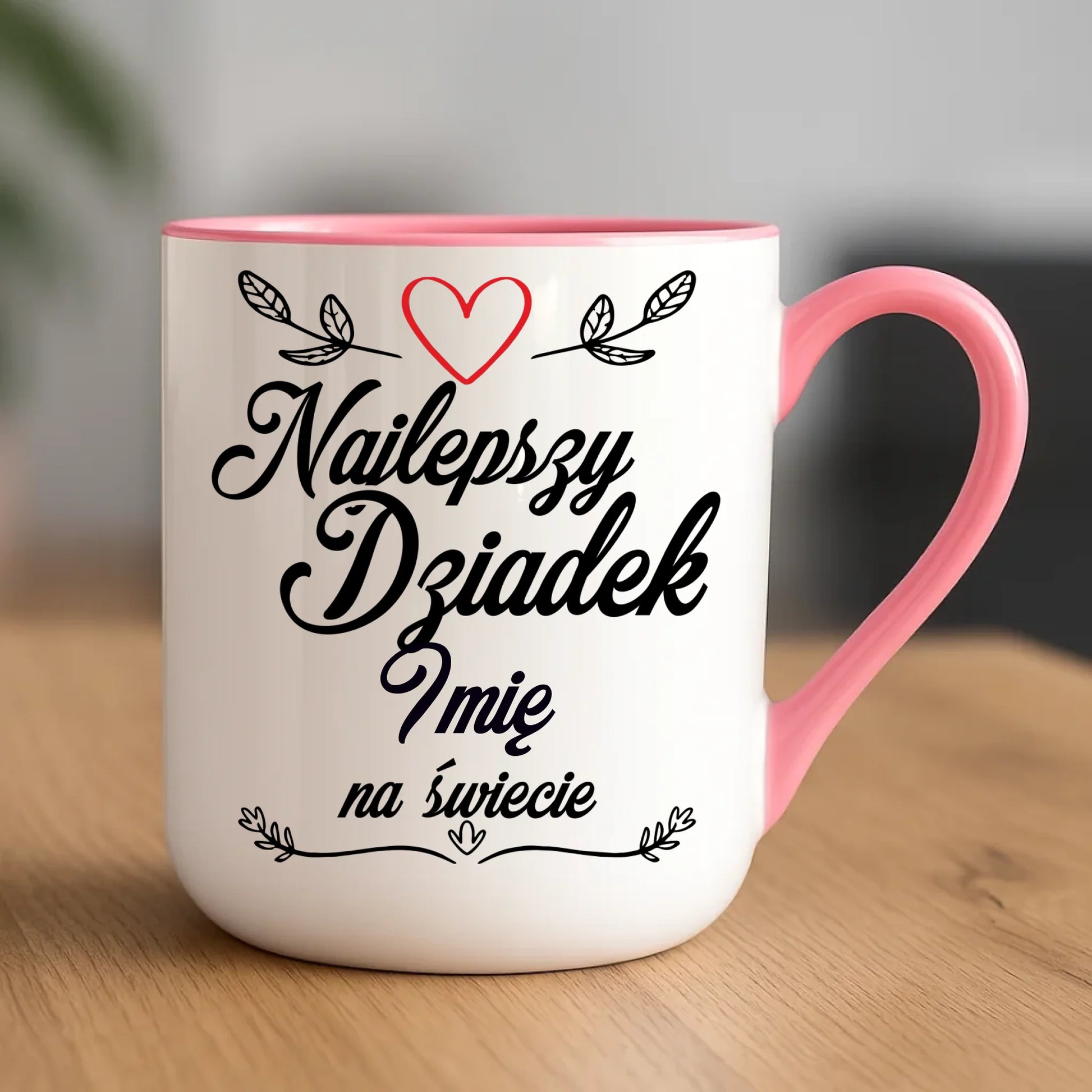 Kubek elegant dla dziadka - Najlepszy dziadek na Świecie - personalizowany D12 - StoryCups.pl