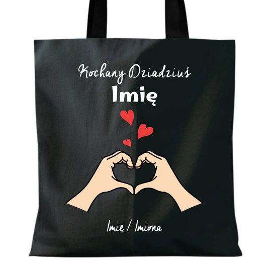 Torba dla dziadka - Kochany Dziadek podpis - personalizowana D13 - StoryCups.pl