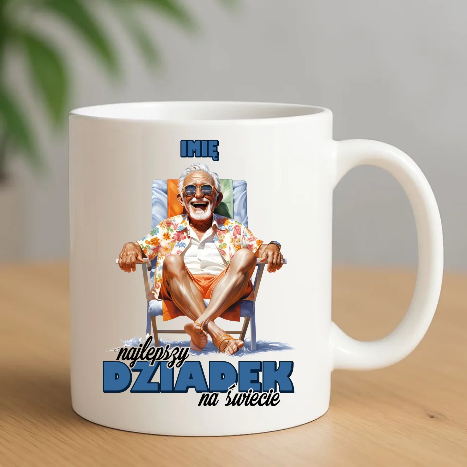 Kubek dla dziadka - Najlepszy Dziadek na świecie - personalizowany D14 - StoryCups.pl