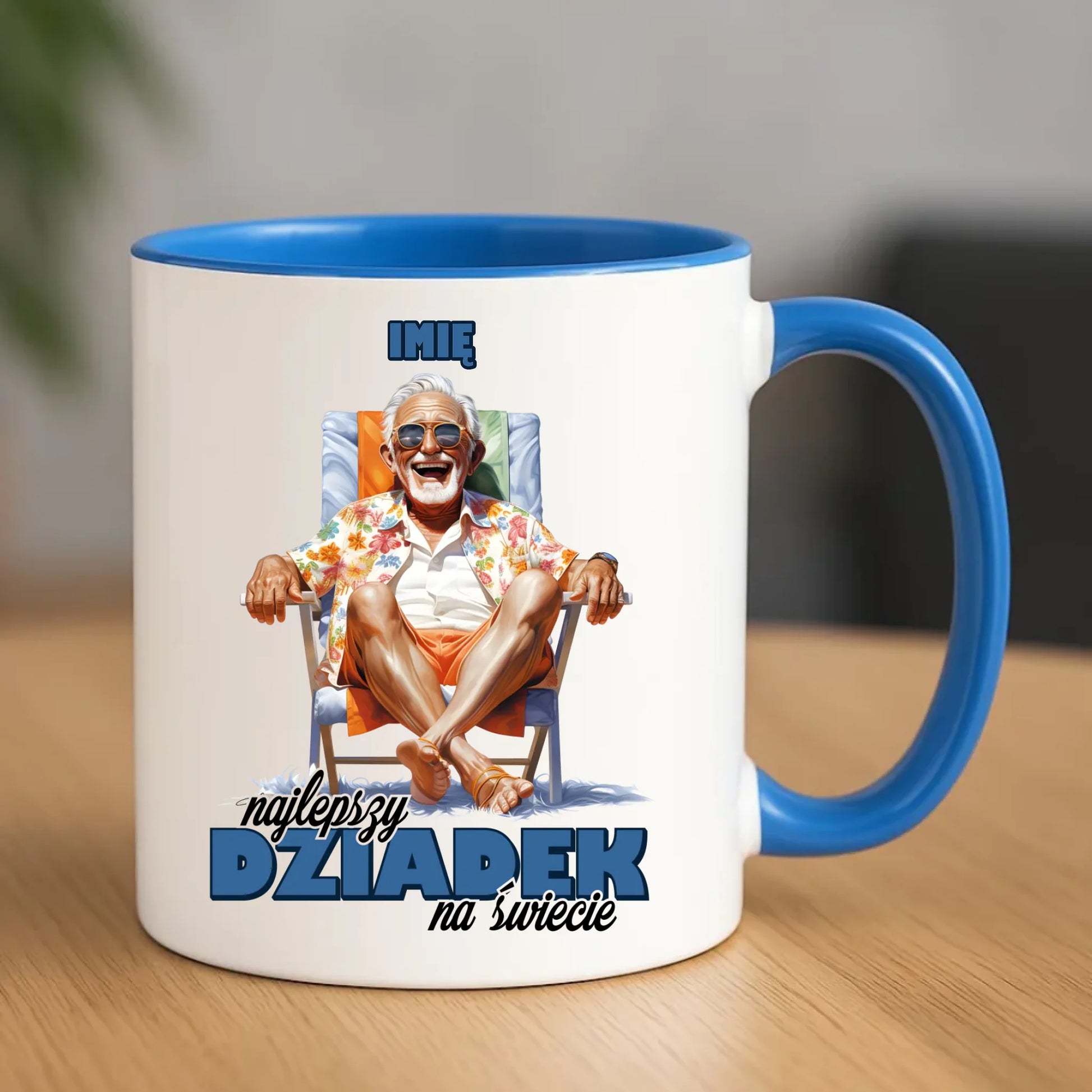 Kubek dla dziadka - Najlepszy Dziadek na świecie - personalizowany D14 - StoryCups.pl