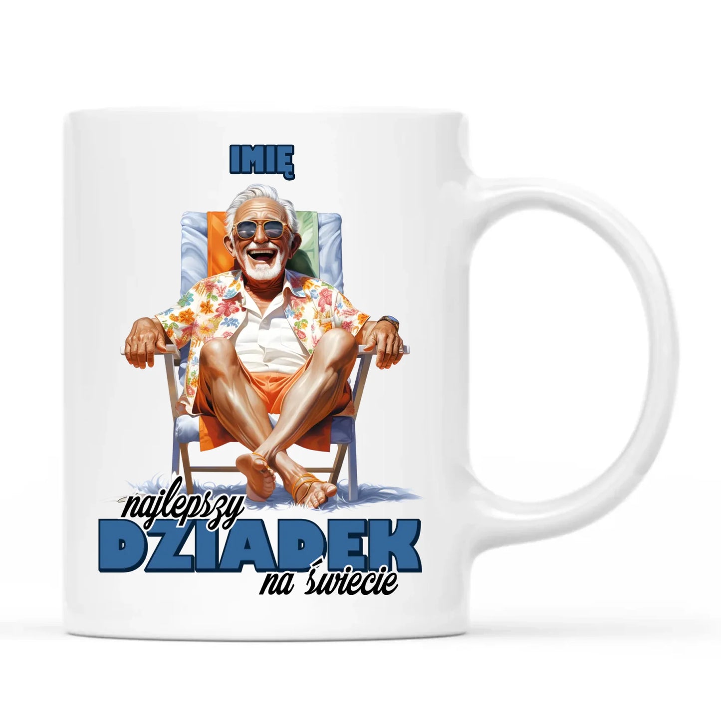 Kubek dla dziadka - Najlepszy Dziadek na świecie - personalizowany D14 - StoryCups.pl