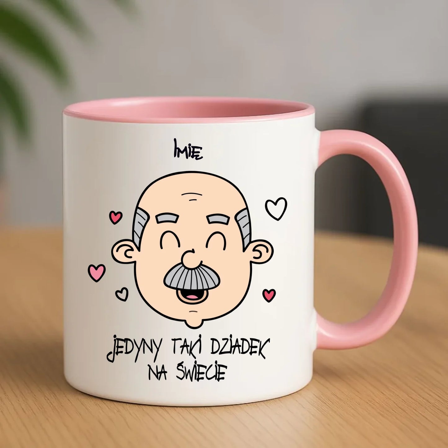 Kubek dla dziadka - Jedyny taki dziadek na świecie - personalizowany D15 - StoryCups.pl