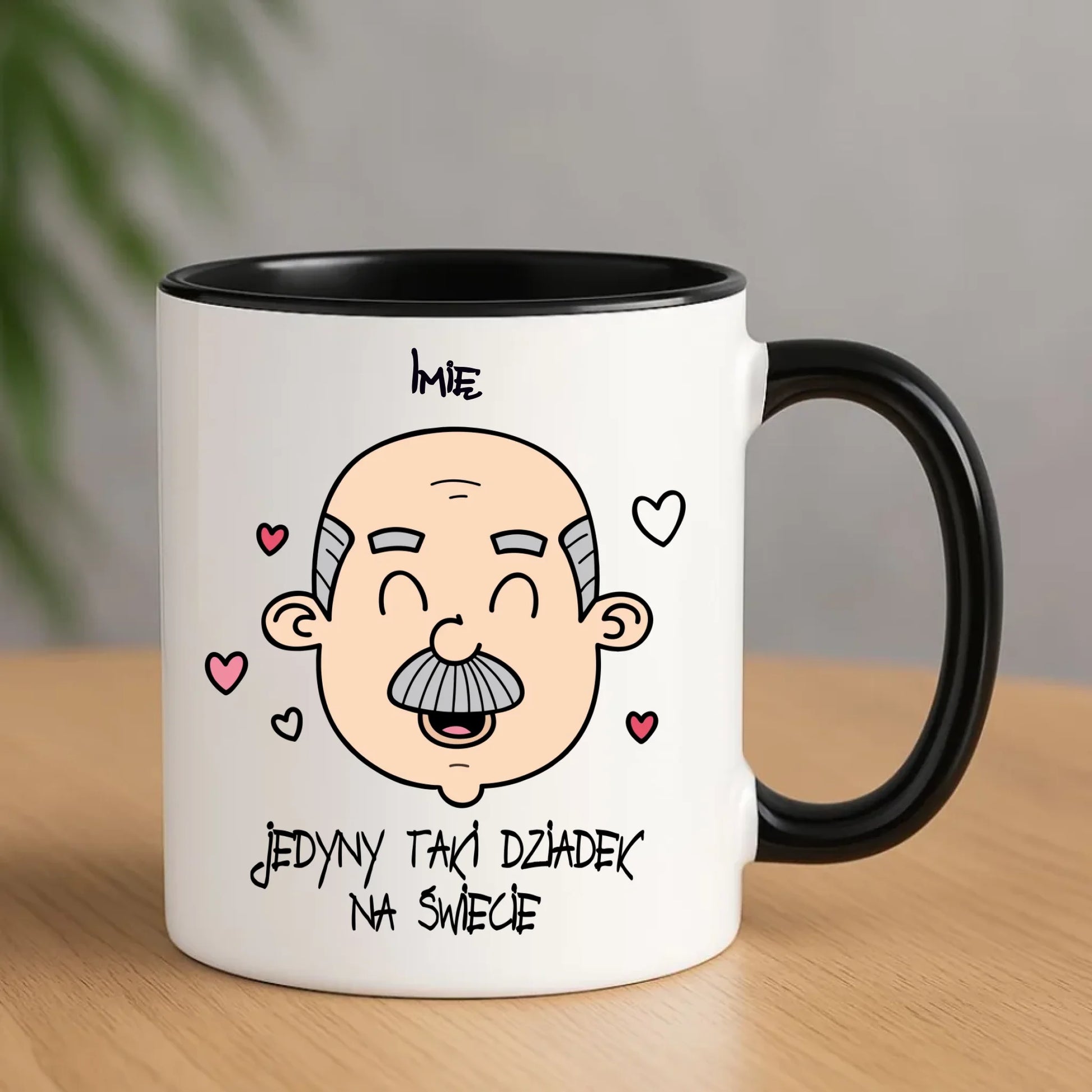 Kubek dla dziadka - Jedyny taki dziadek na świecie - personalizowany D15 - StoryCups.pl