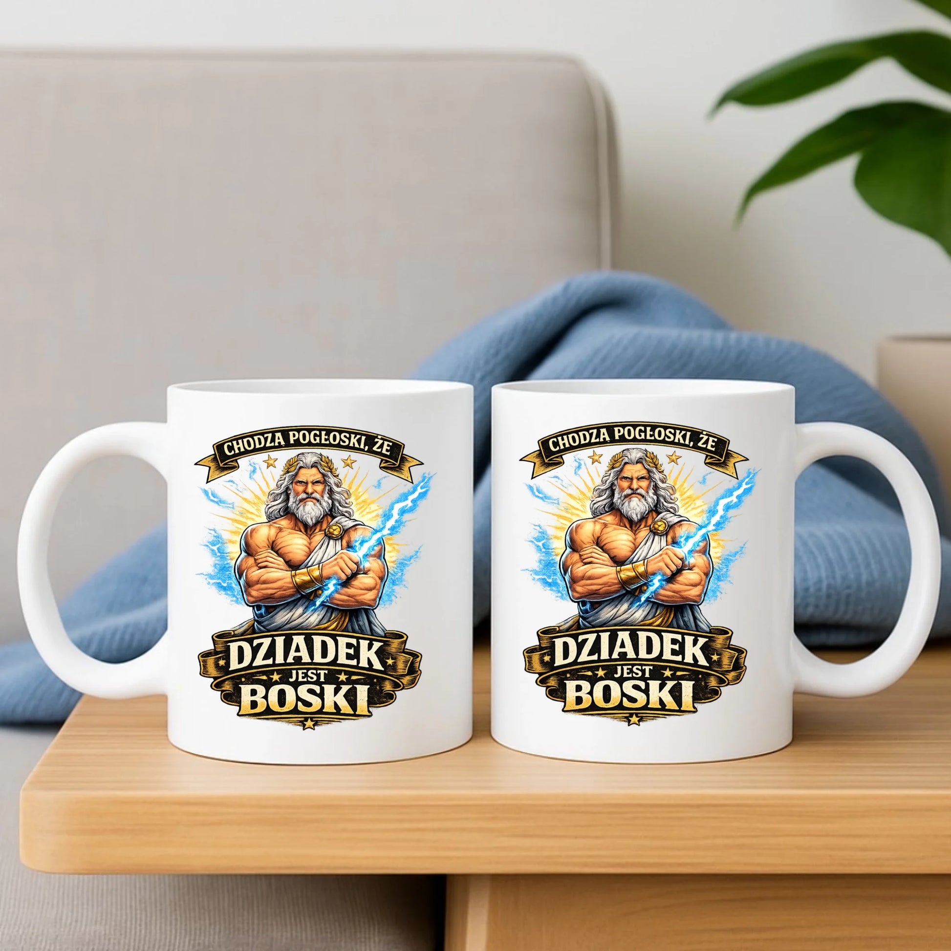 Kubek dla dziadka - Chodzą pogłoski, że dziadek jest boski D16 - StoryCups.pl