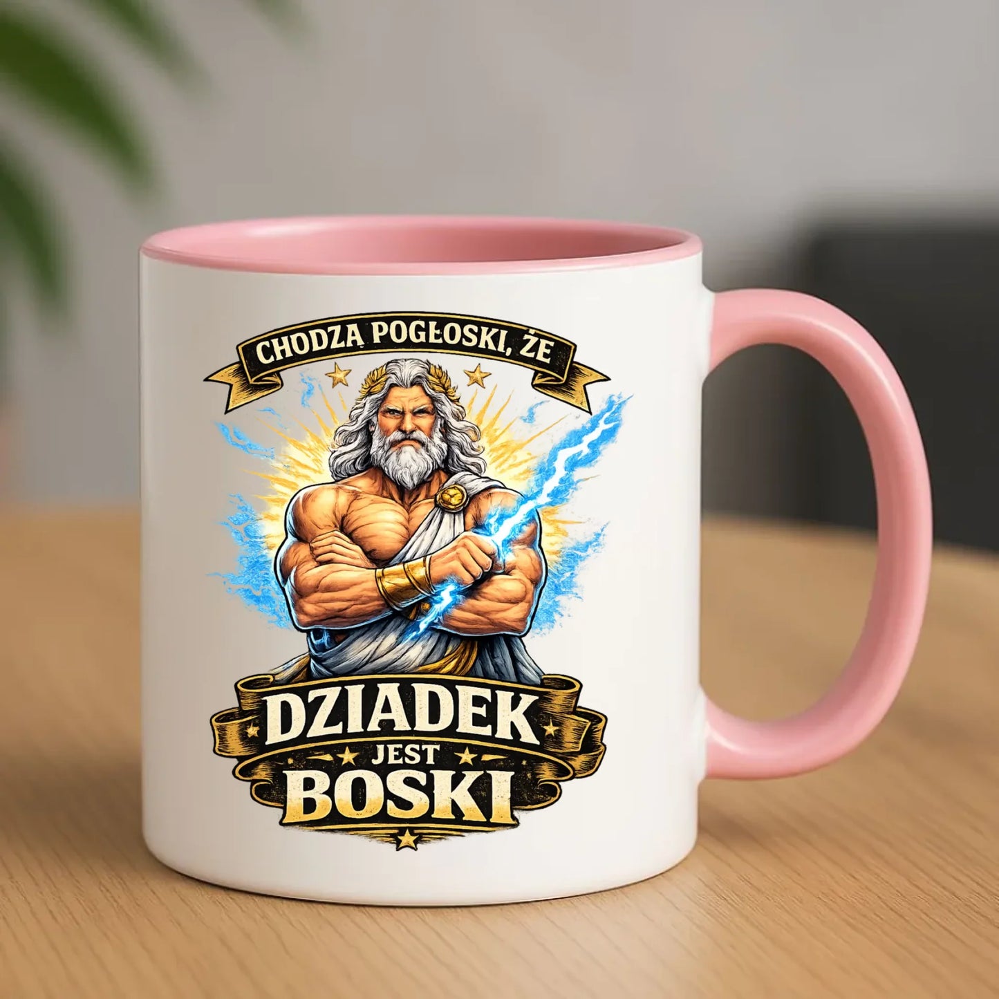 Kubek dla dziadka - Chodzą pogłoski, że dziadek jest boski D16 - StoryCups.pl