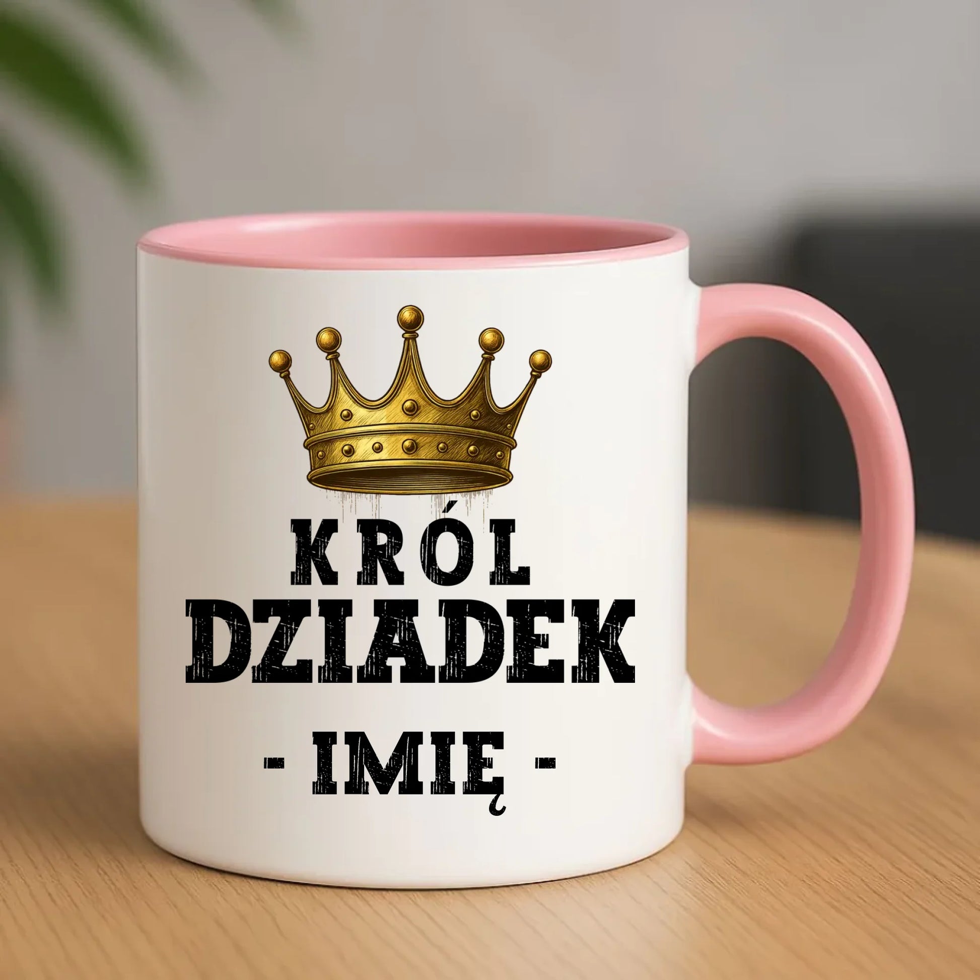 Kubek dla dziadka - Król Dziadek - personalizowany D17 - StoryCups.pl