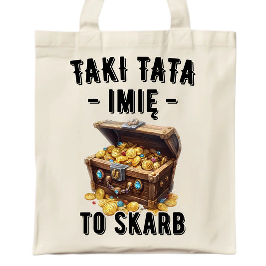 Toba dla taty - Taki tata to skarb - personalizowana DT10 - StoryCups.pl