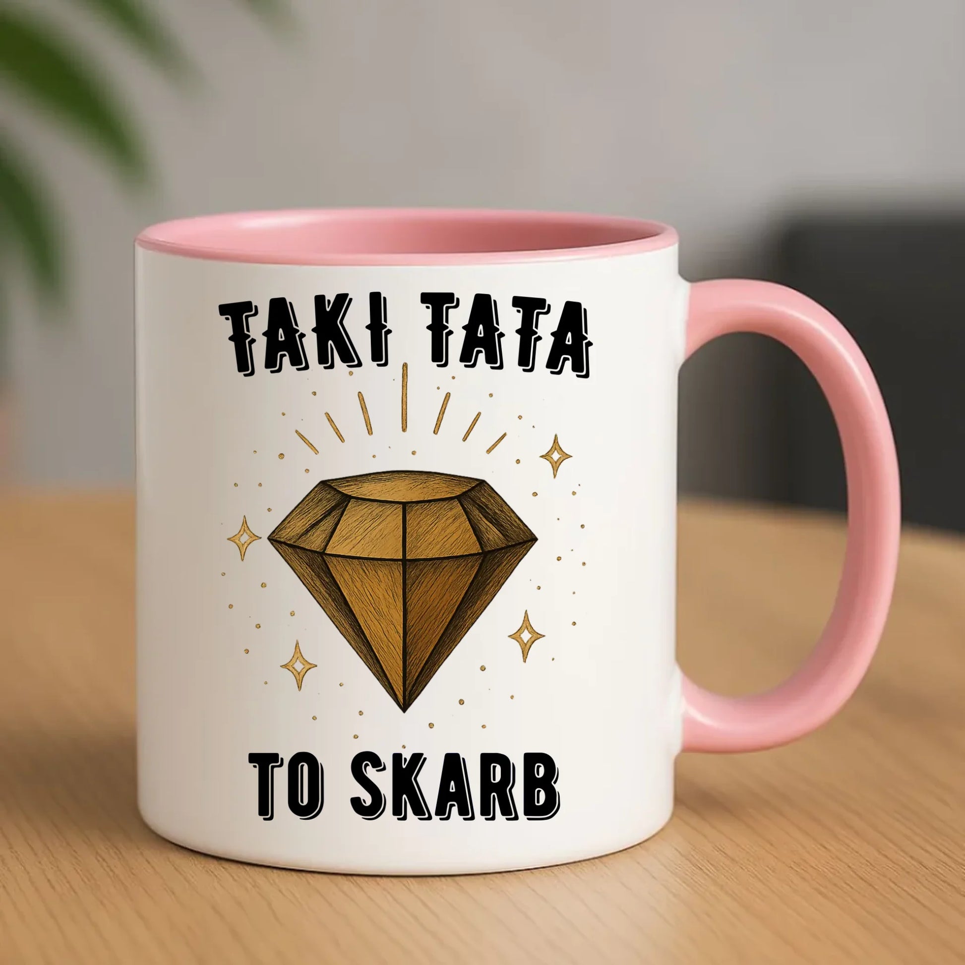 Kubek dla taty - Taki tata to skarb - personalizowany DT17 - StoryCups.pl