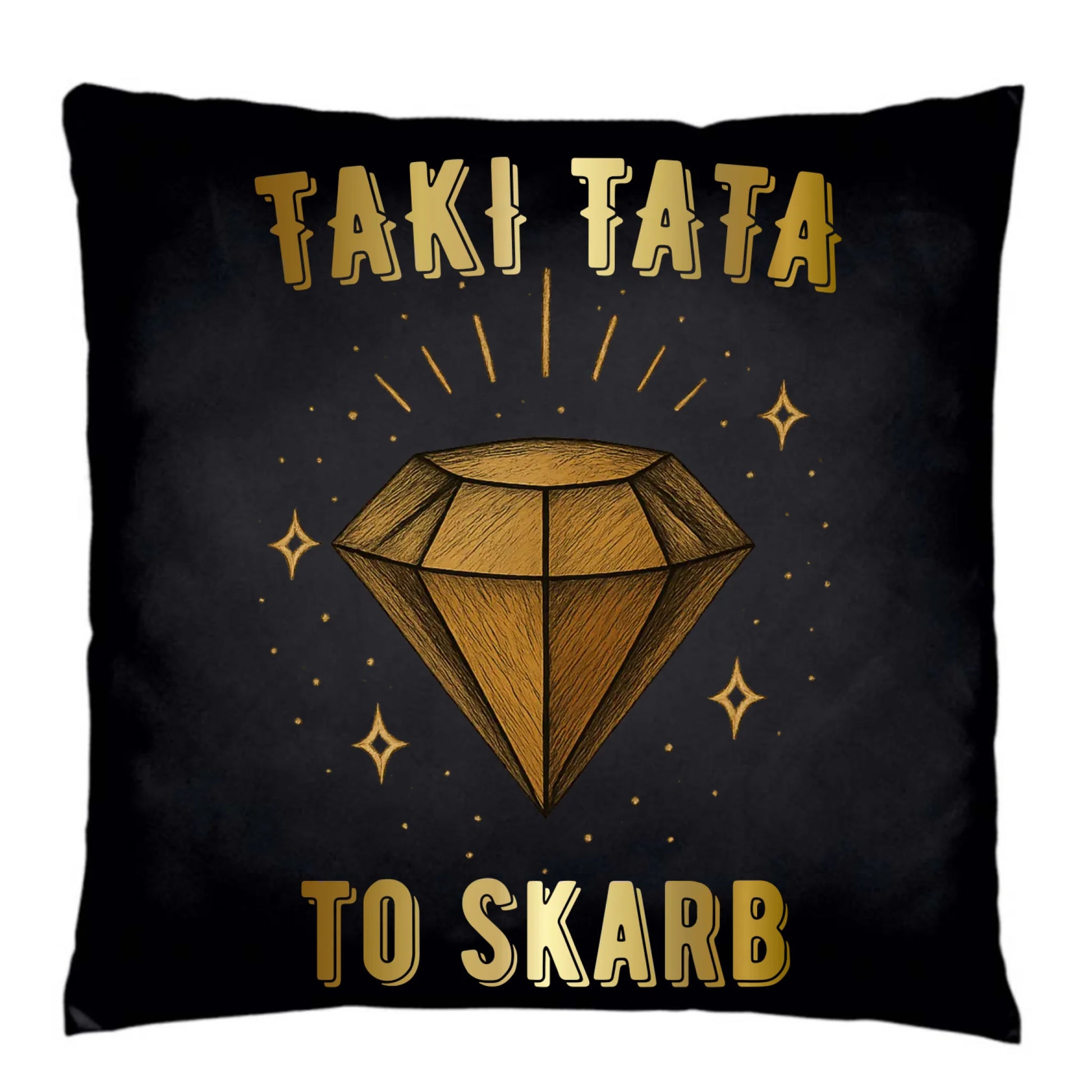 Poduszka dekoracyjna dla taty - Taki tata to skarb - personalizowana DT17 - StoryCups.pl