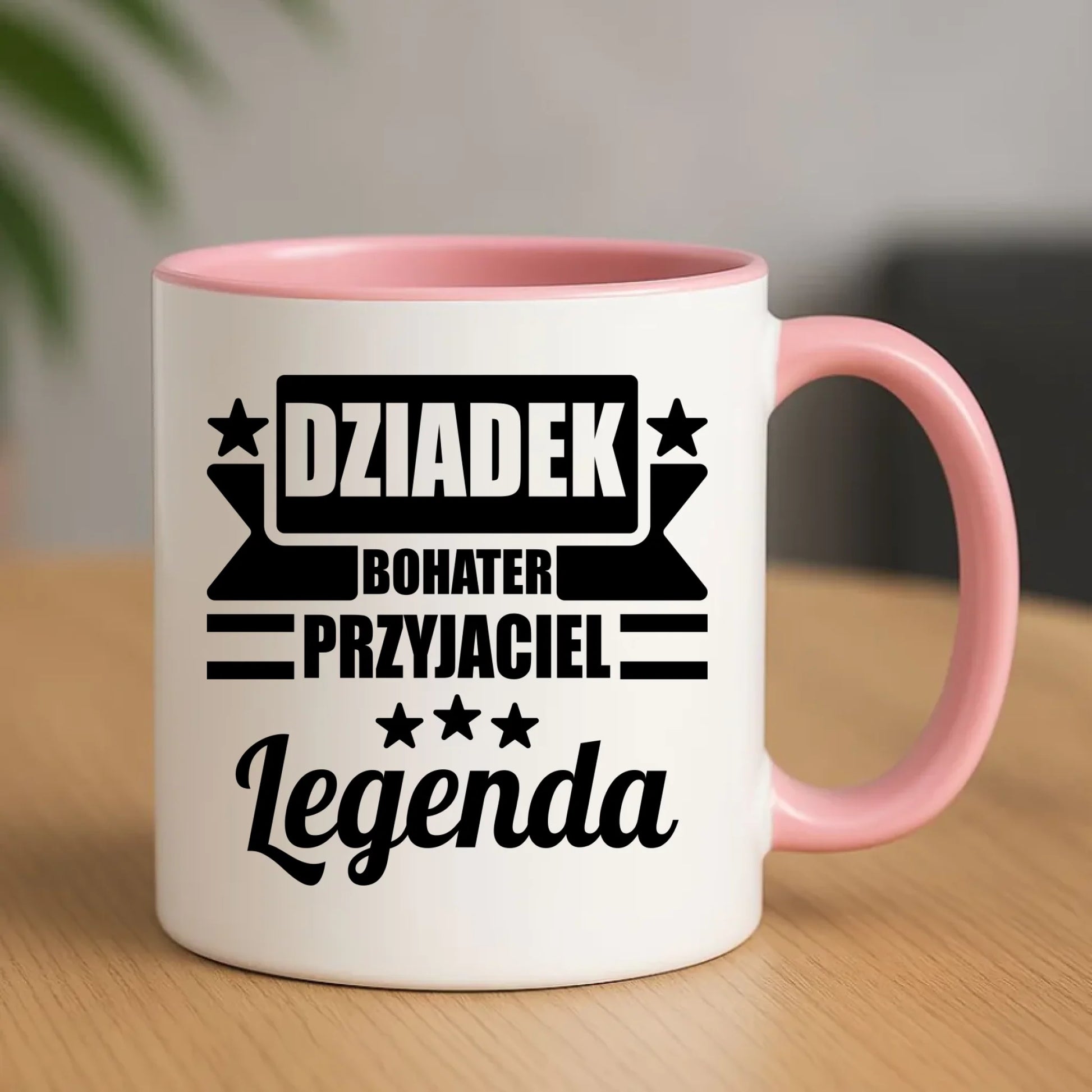 Kubek dla dziadka - Bohater przyjaciel legenda D20 - StoryCups.pl