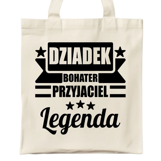 Torba dla dziadka - Bohater przyjaciel legenda D20 - StoryCups.pl