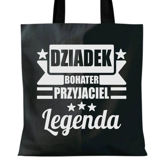 Torba dla dziadka - Bohater przyjaciel legenda D20 - StoryCups.pl