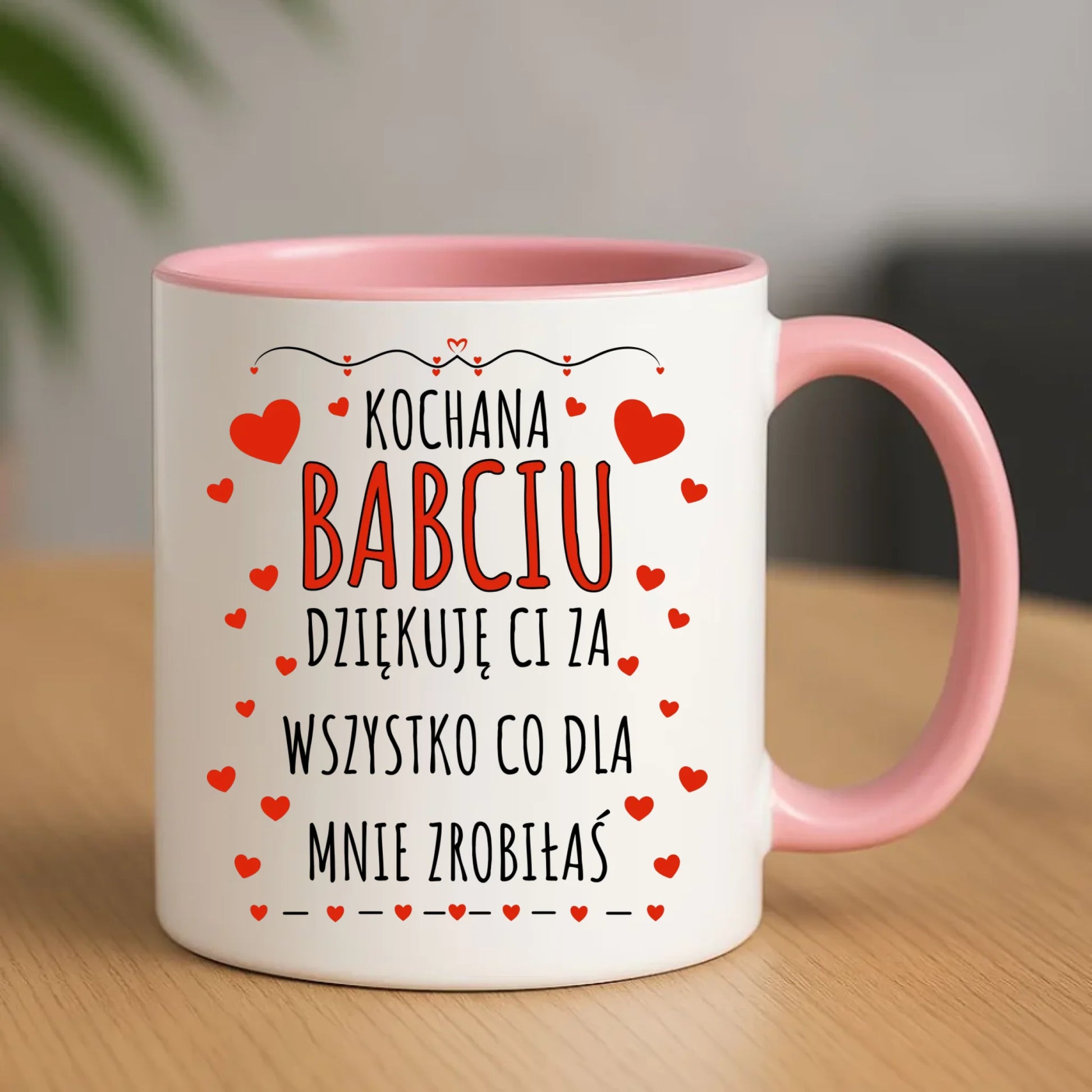 Kubek dla babci - Kochana Babciu dziękuję Ci B21 - StoryCups.pl