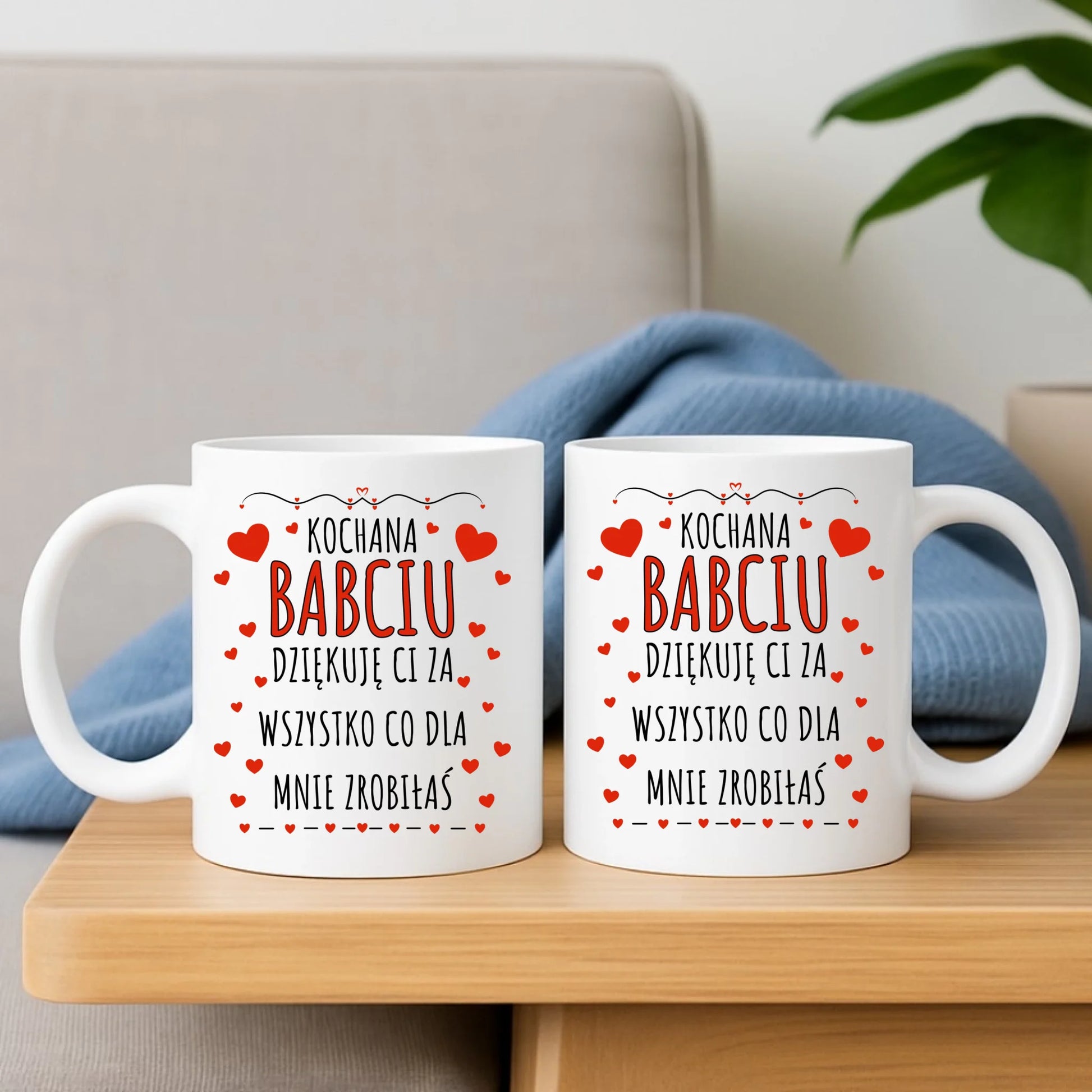 Kubek dla babci - Kochana Babciu dziękuję Ci B21 - StoryCups.pl