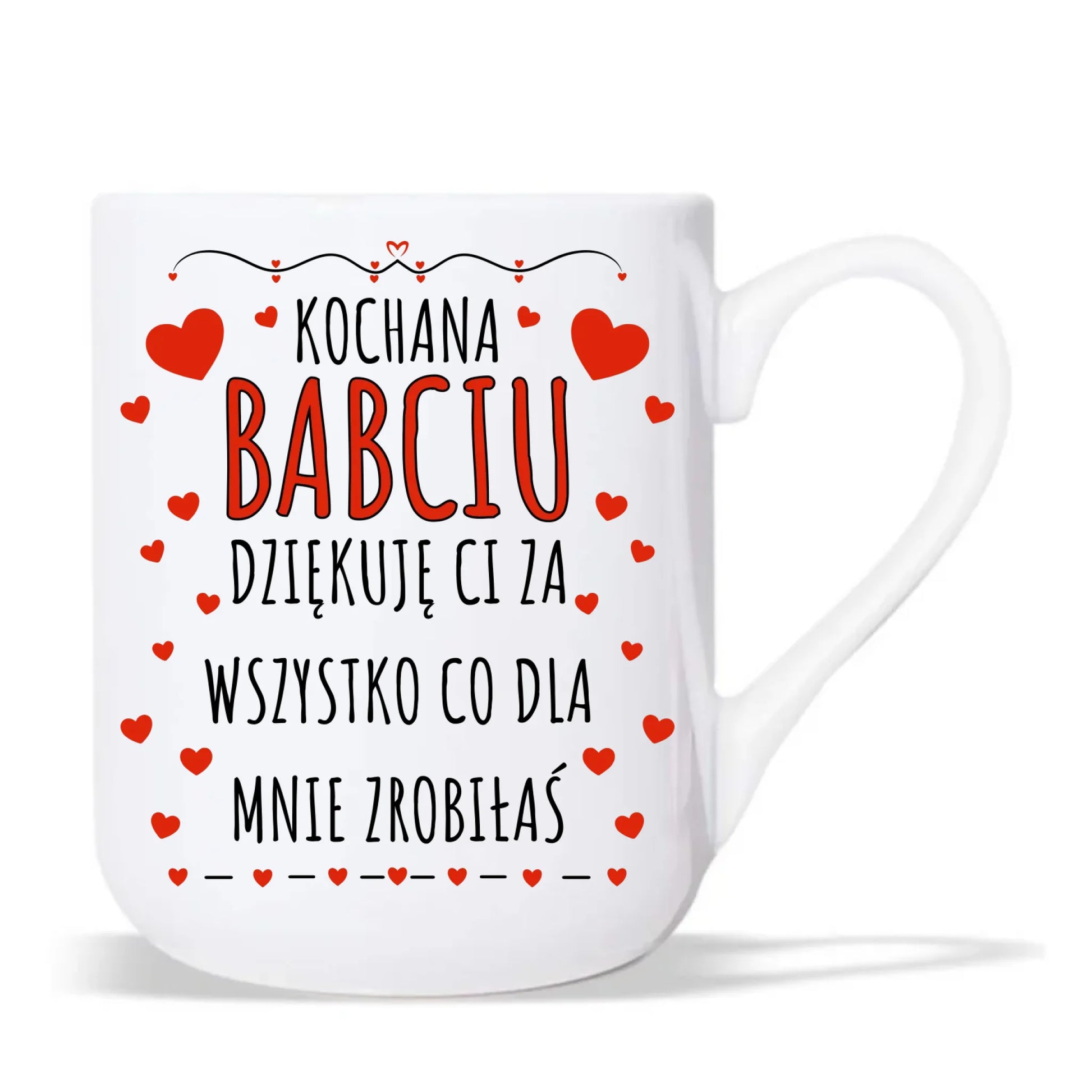 Kubek elegant dla babci - Kochana Babciu dziękuję Ci B21 - StoryCups.pl
