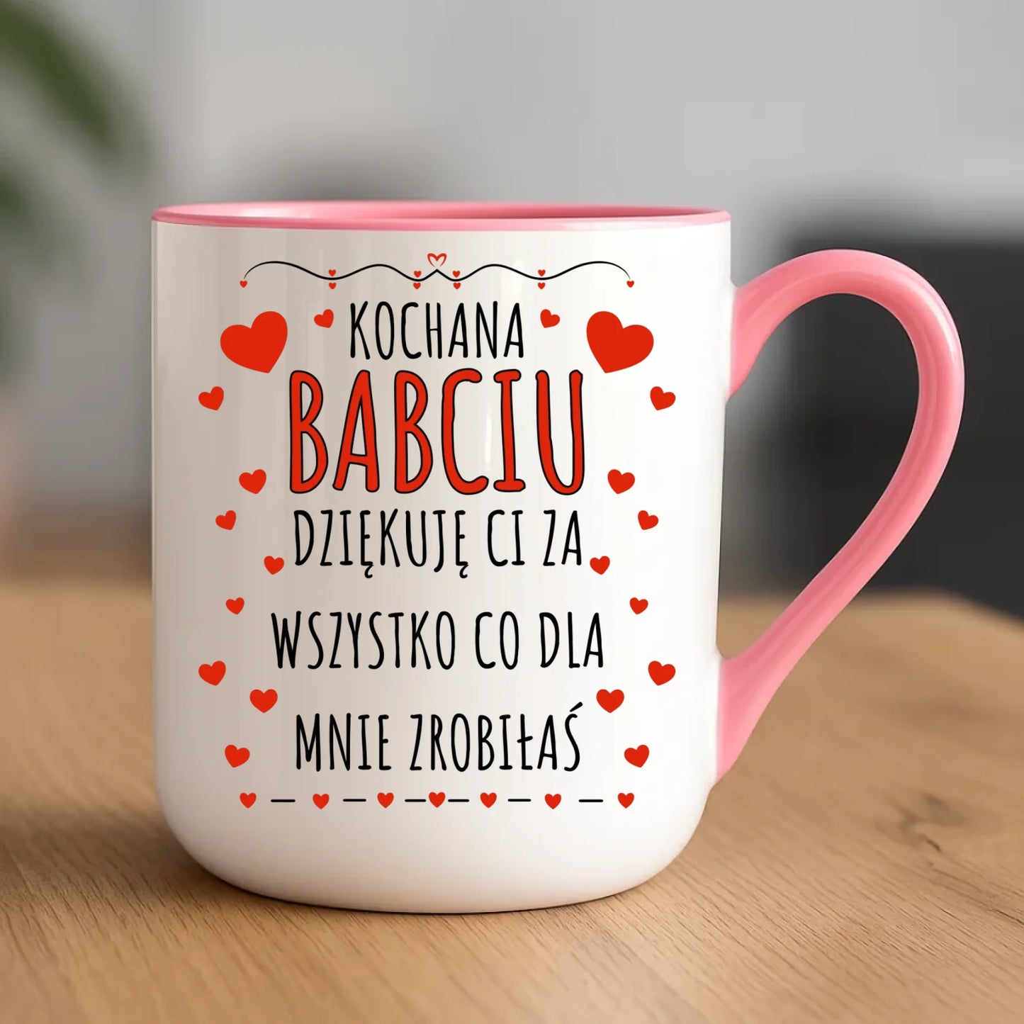 Kubek elegant dla babci - Kochana Babciu dziękuję Ci B21 - StoryCups.pl
