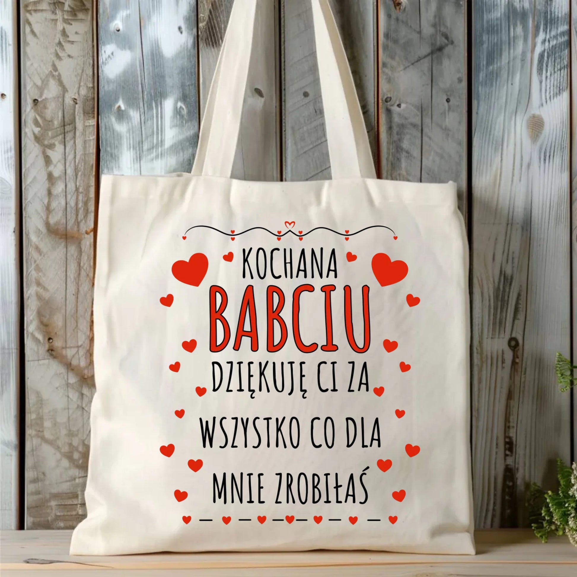 Torba dla babci - Kochana Babciu dziękuję Ci B21 - StoryCups.pl